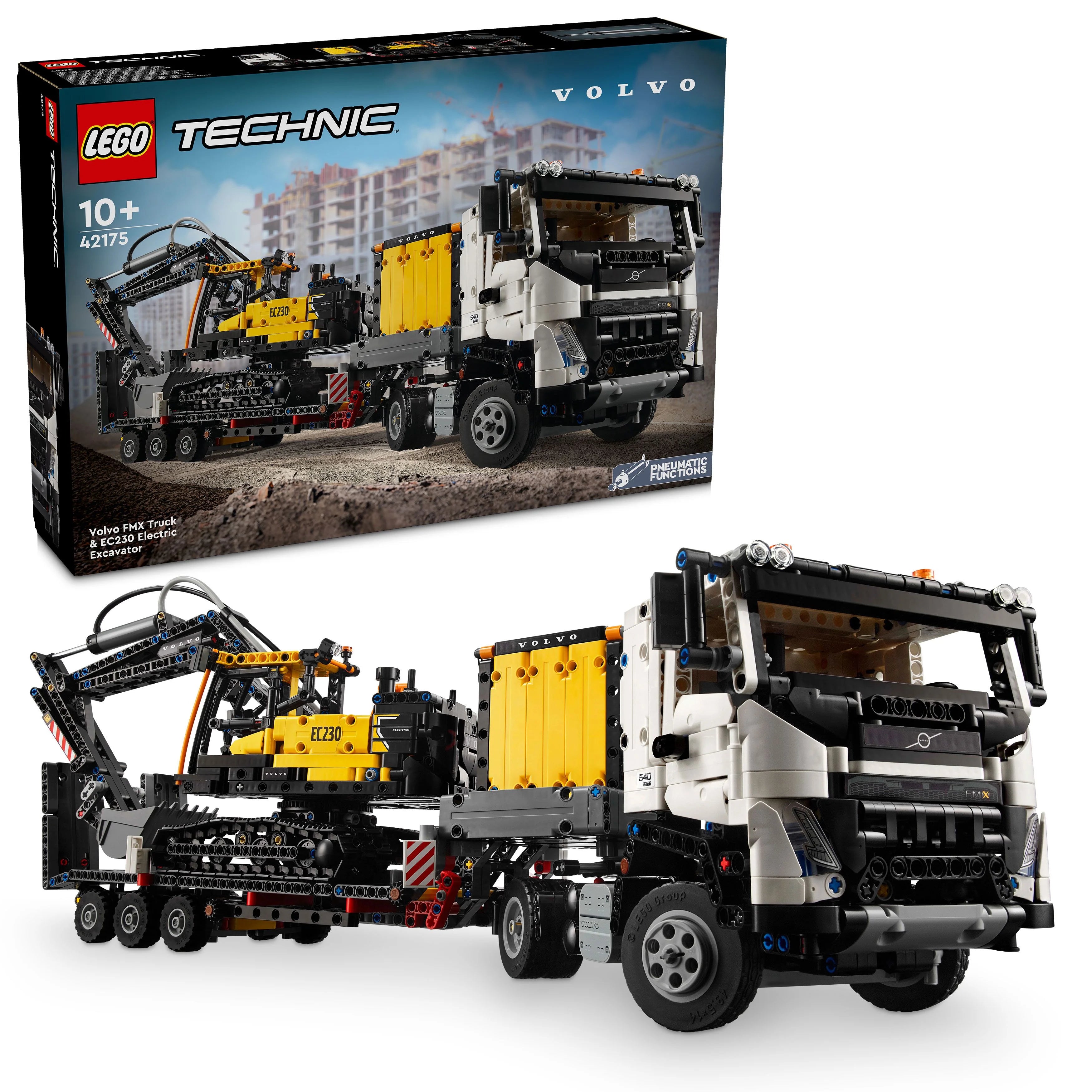 LEGO® 42175 Technic Volvo FMX LKW mit EC230 Electric Raupenbagger