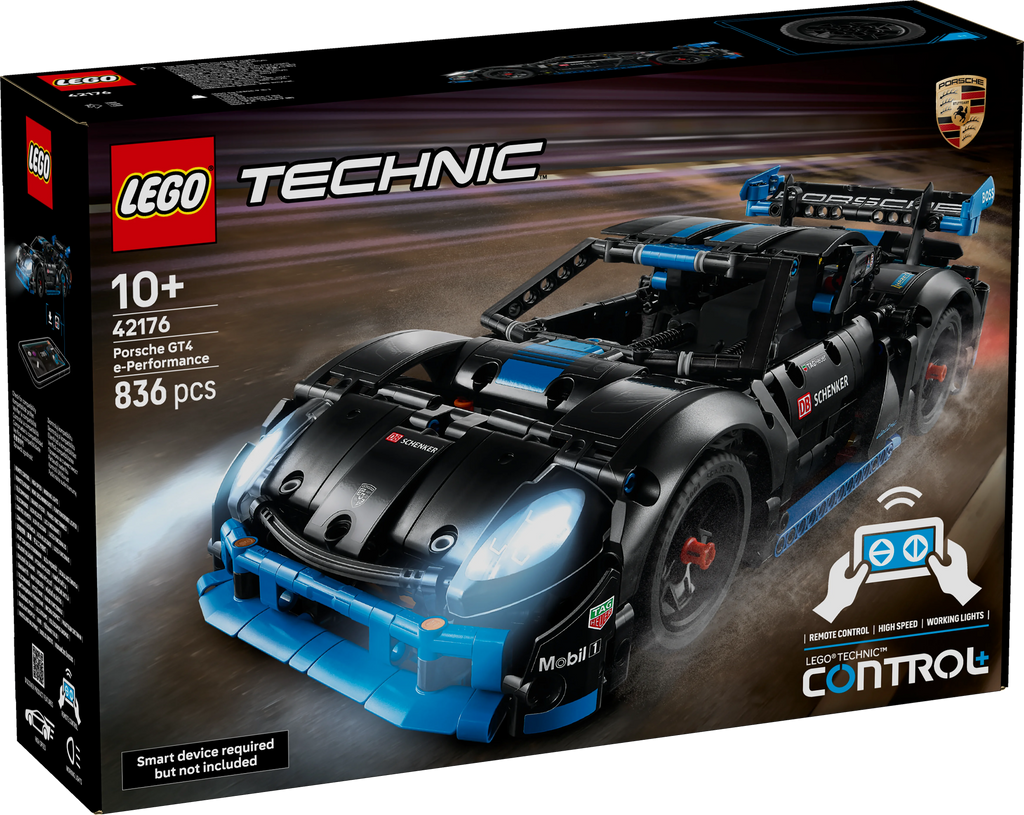 LEGO® 42176 Technic Porsche GT4 e-Performance Rennwagen