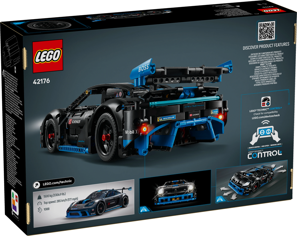 LEGO® 42176 Technic Porsche GT4 e-Performance Rennwagen