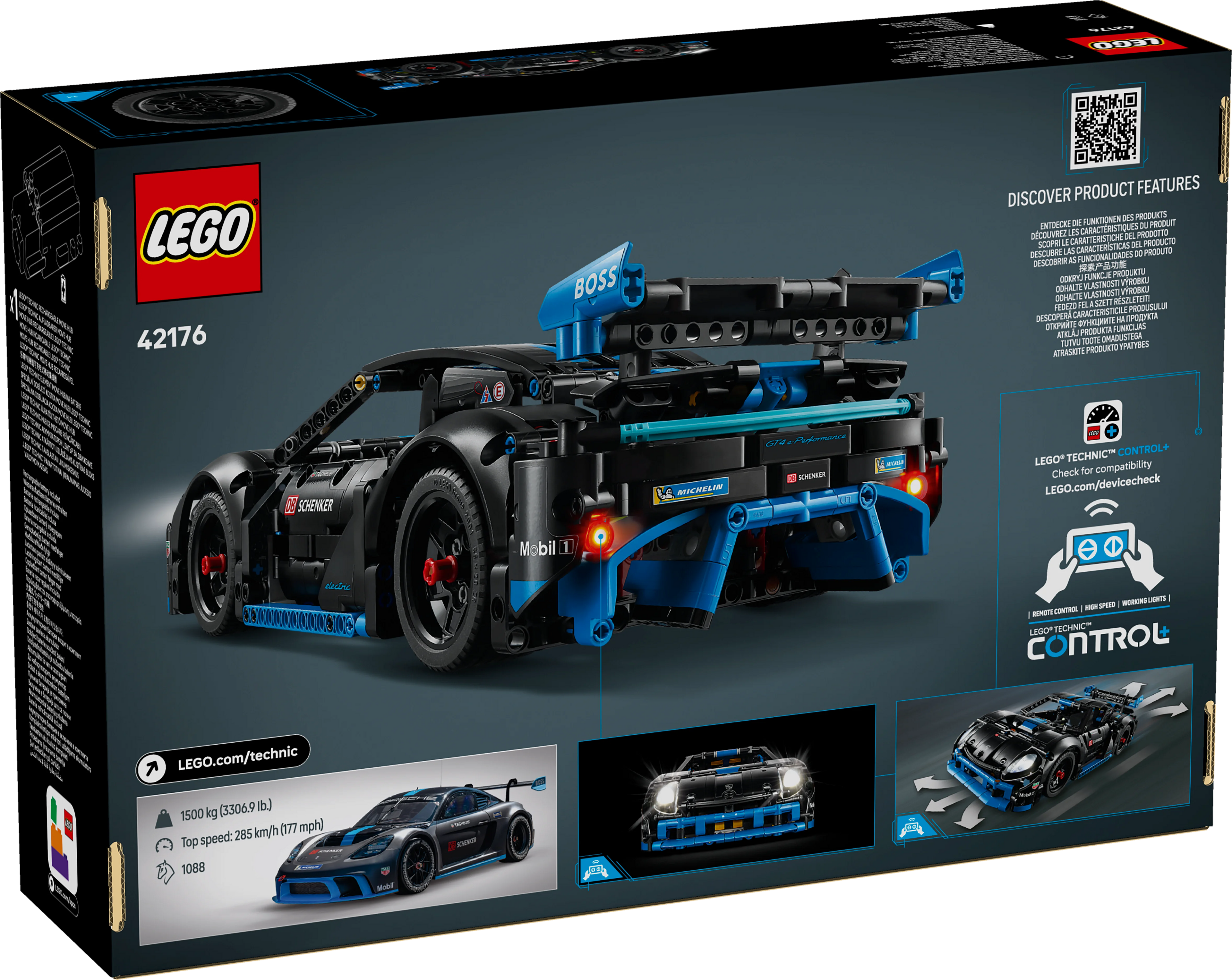 LEGO® 42176 Technic Porsche GT4 e-Performance Rennwagen
