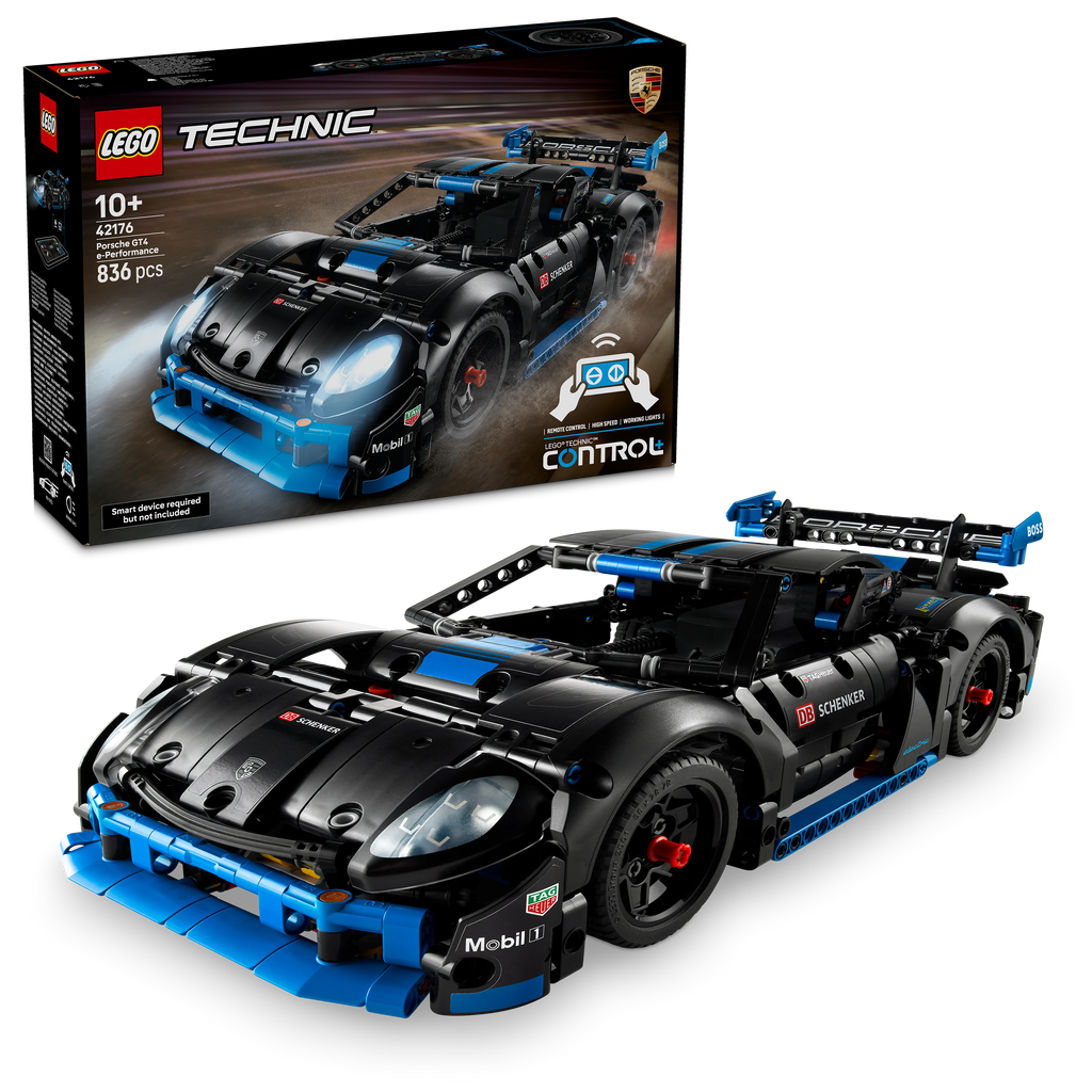 LEGO® 42176 Technic Porsche GT4 e-Performance Rennwagen