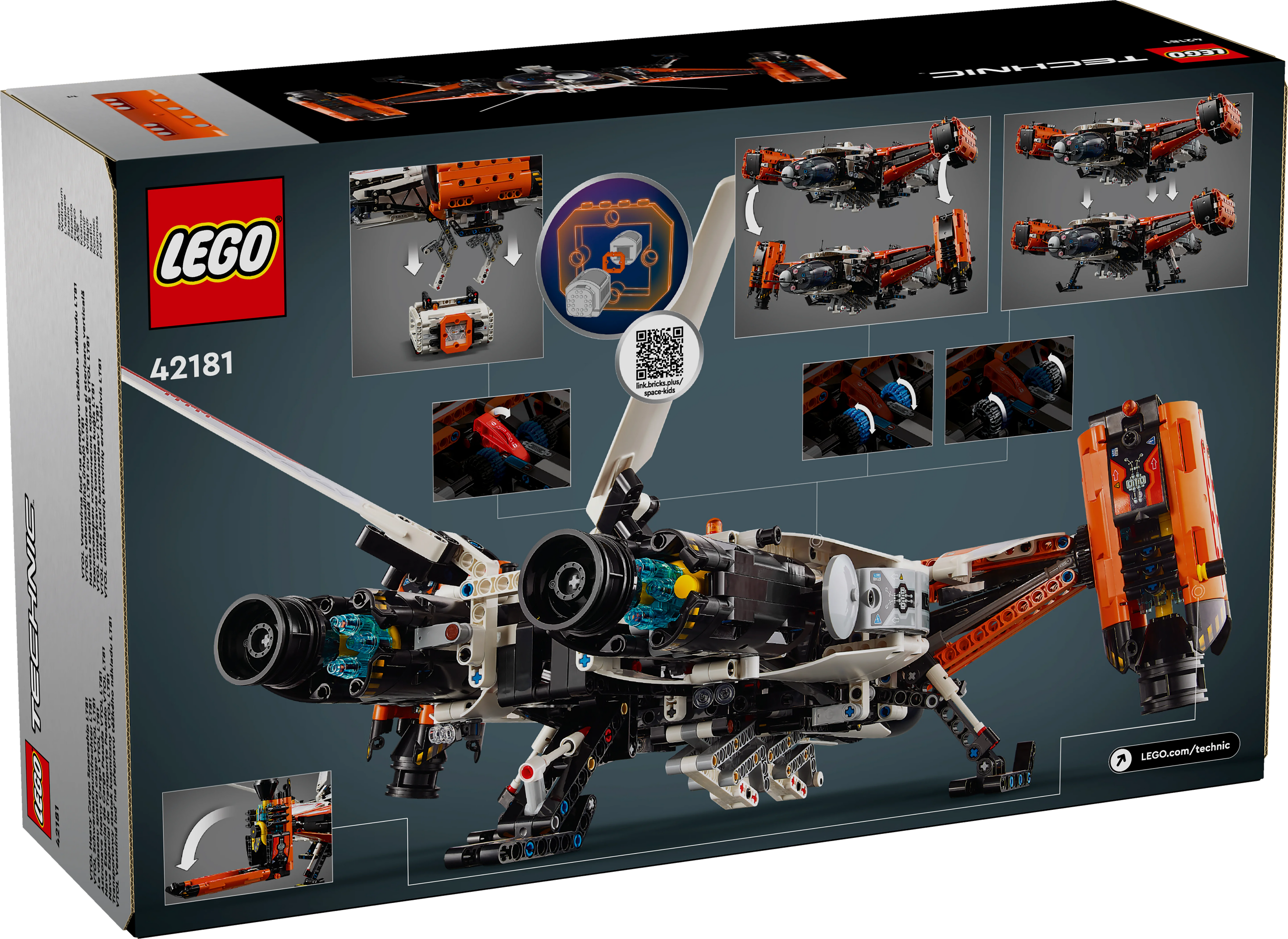 LEGO® 42181 Technic VTOL-Schwerlastraumfrachter LT81