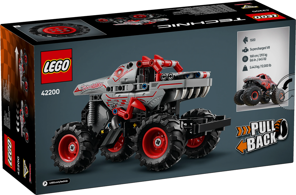 LEGO® 42200 Technic Monster Jam™ ThunderROARus™