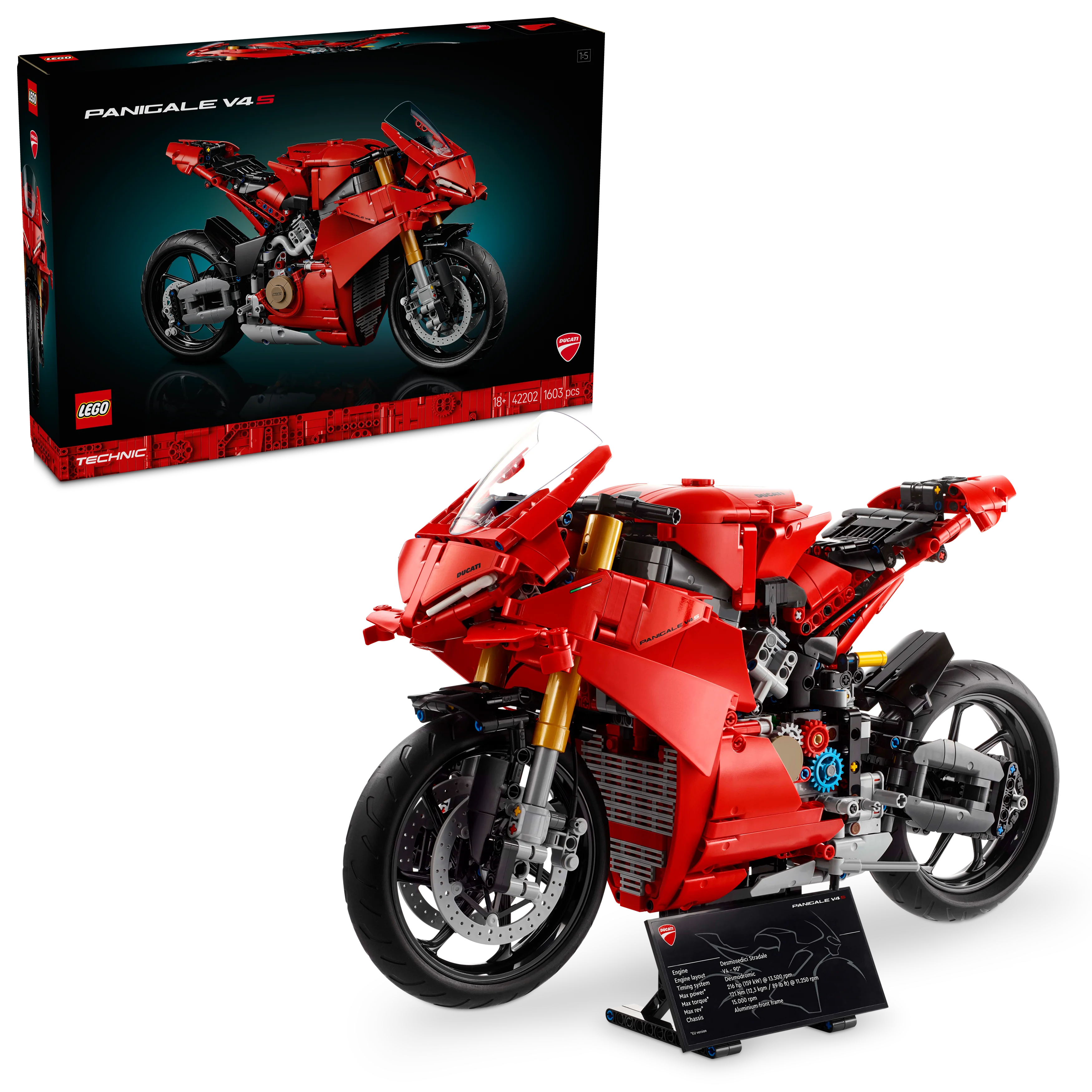 LEGO® 42202 Technic Ducati Panigale V4 S Motorrad