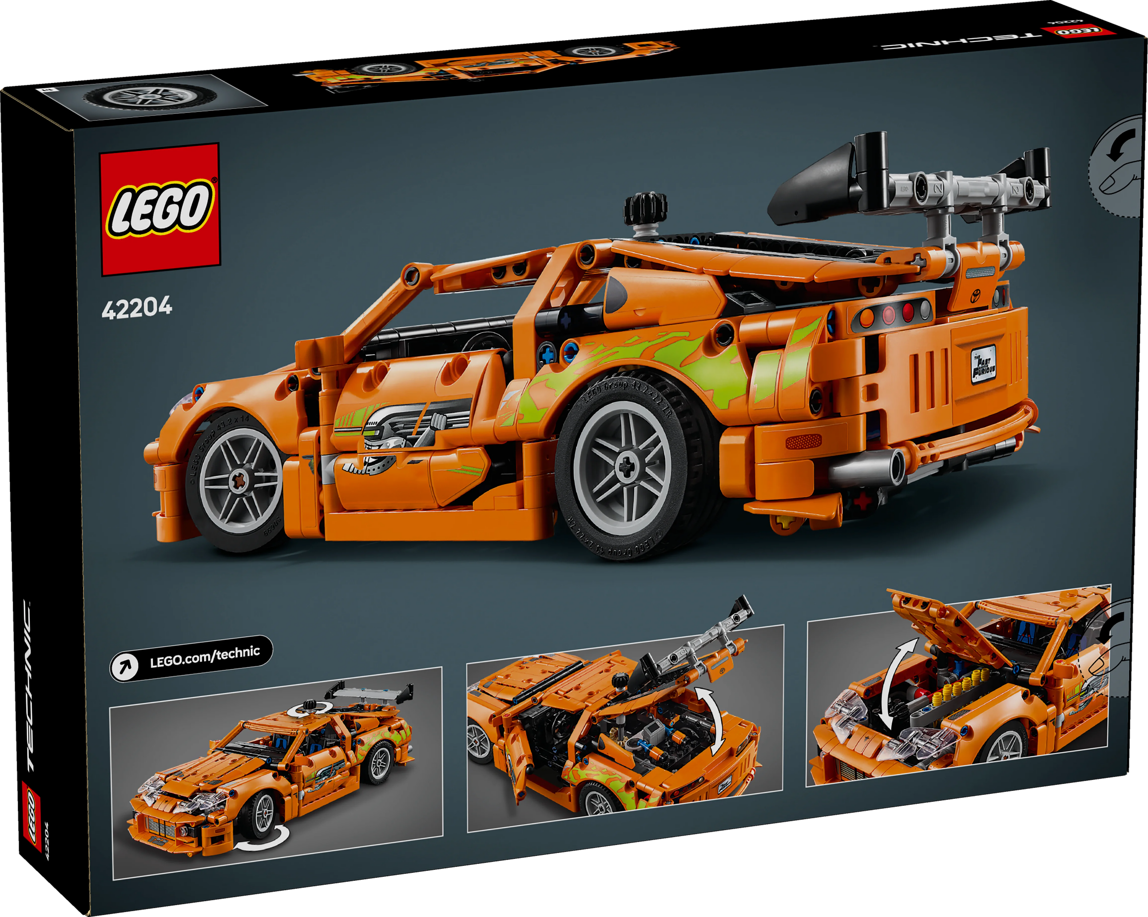 LEGO® 42204 Technic Fast and Furious Toyota Supra MK4