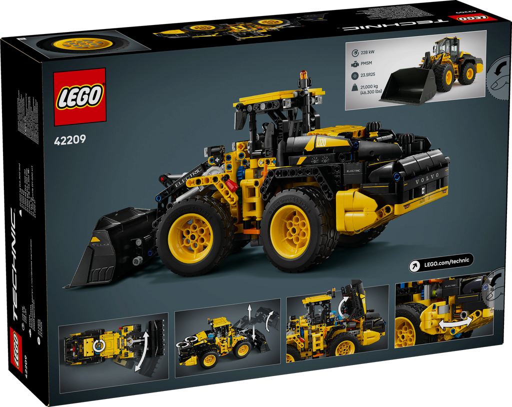 LEGO® 42209 Technic Volvo L120 Electric Radlader