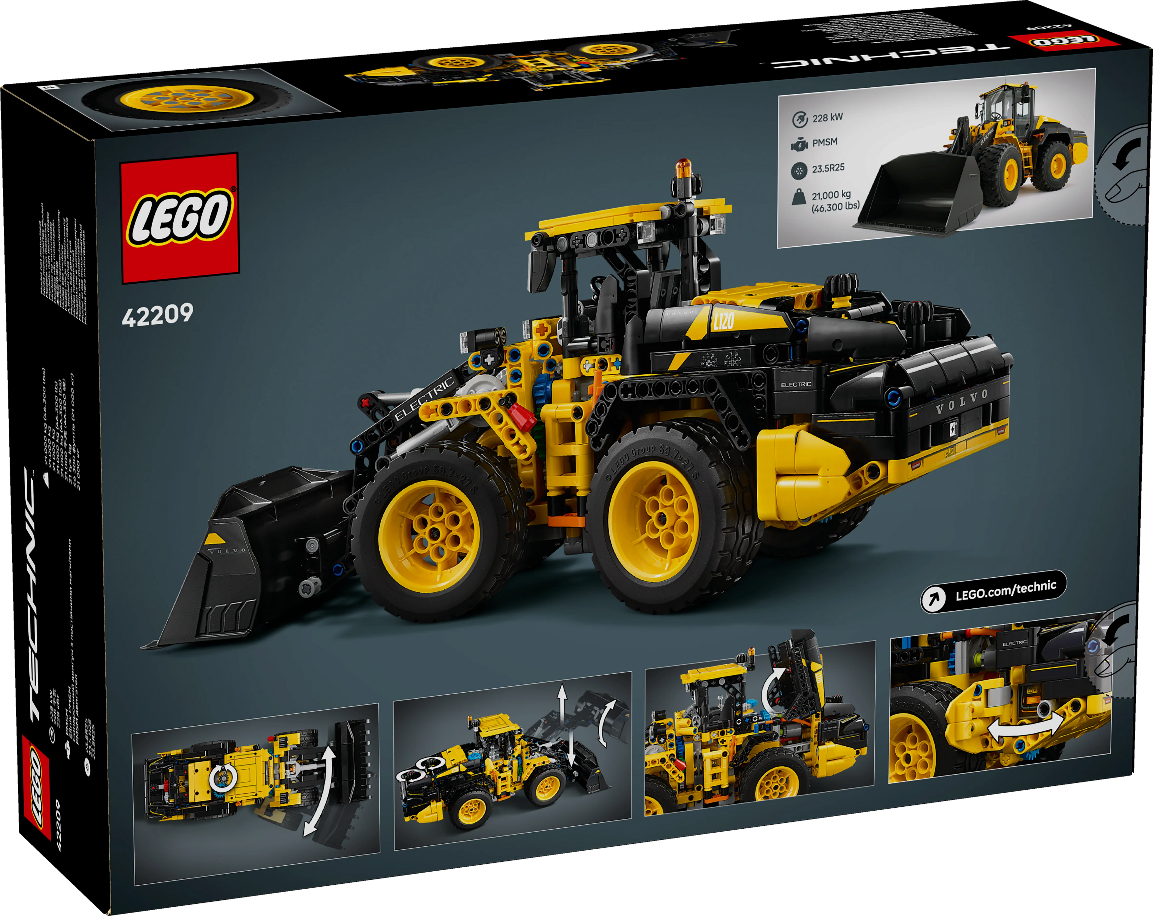 LEGO® 42209 Technic Volvo L120 Electric Radlader