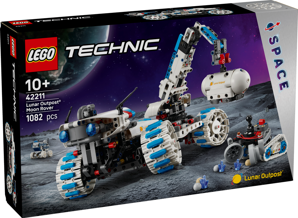 LEGO® 42211 Technic Lunar Outpost™ Mondrover-Raumfahrzeug