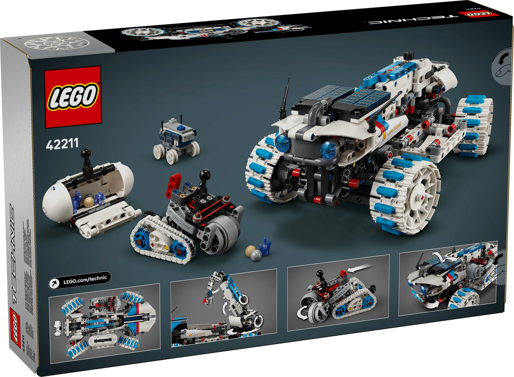 LEGO® 42211 Technic Lunar Outpost™ Mondrover-Raumfahrzeug