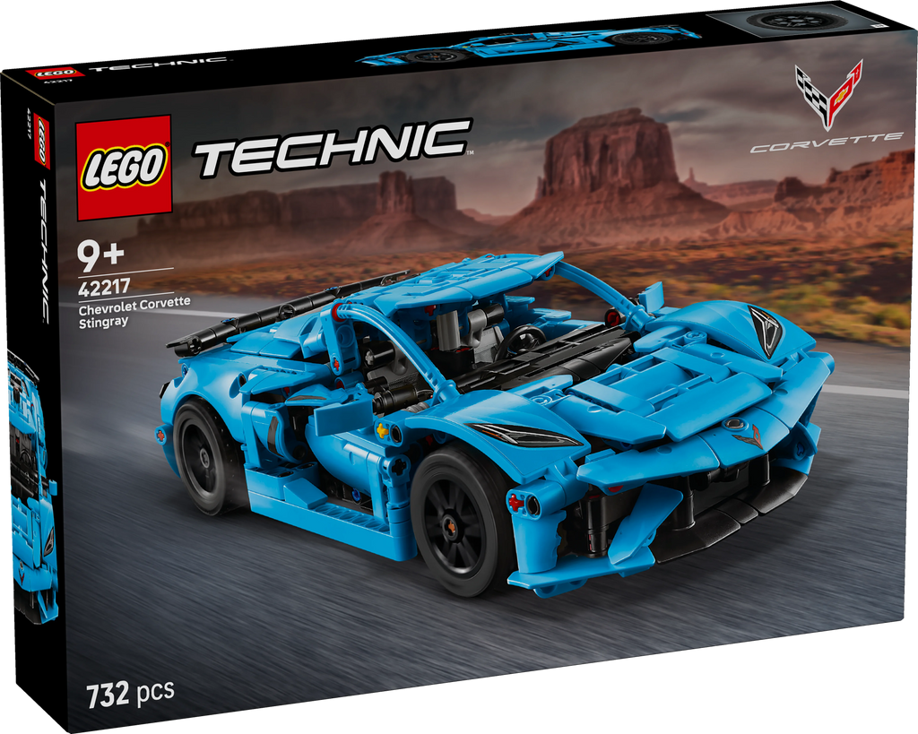LEGO® 42217 Technic Chevrolet Corvette Stingray in Blau