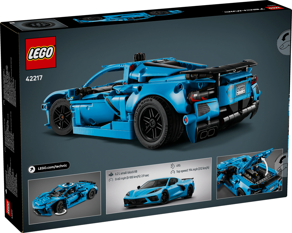 LEGO® 42217 Technic Chevrolet Corvette Stingray in Blau
