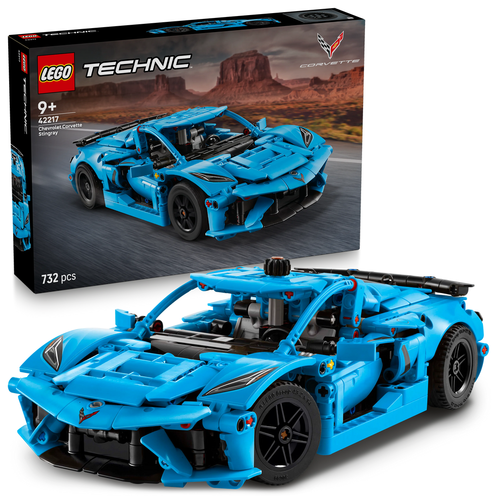 LEGO® 42217 Technic Chevrolet Corvette Stingray in Blau