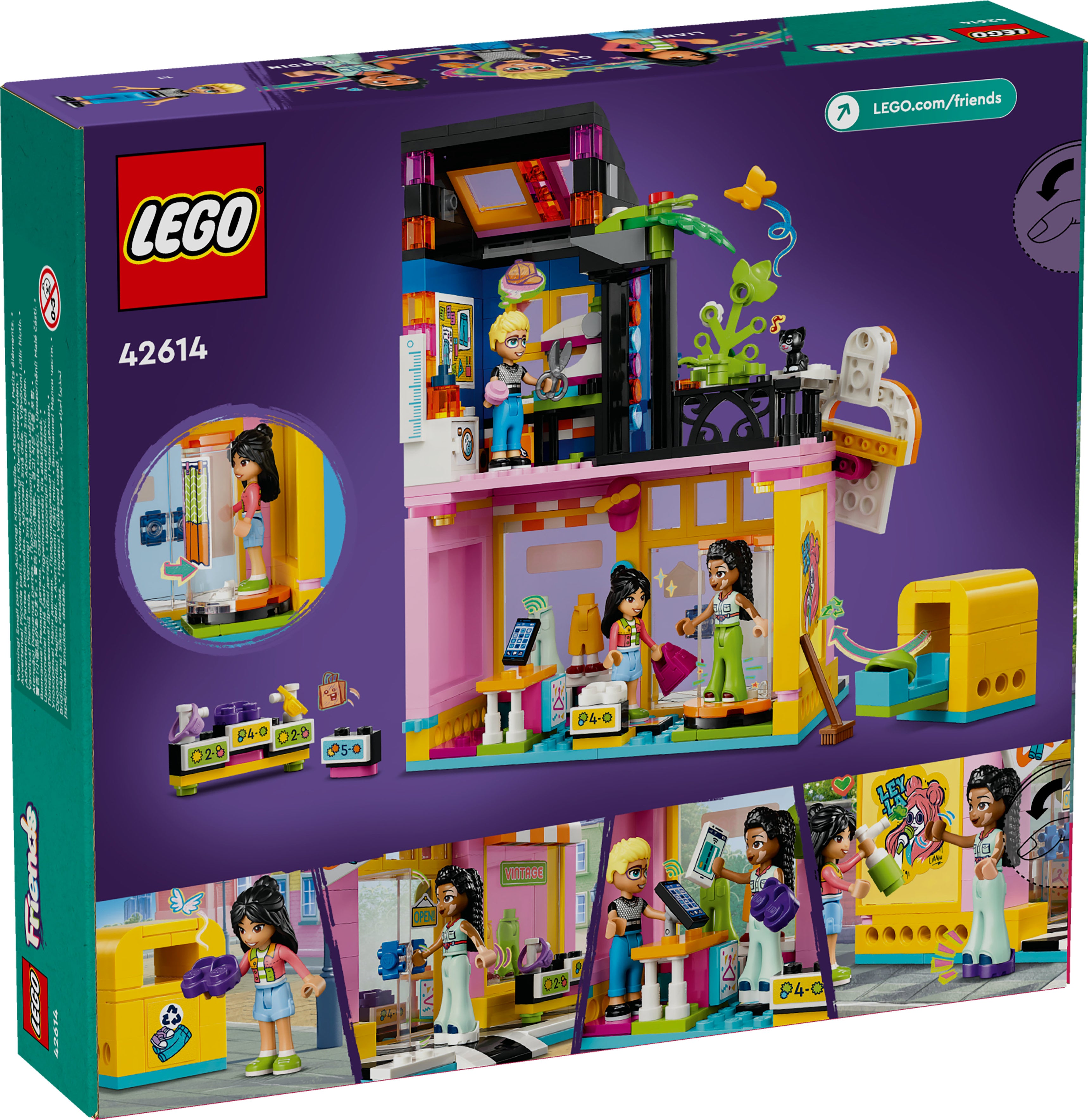 LEGO® 42614 Friends Vintage-Modegeschäft