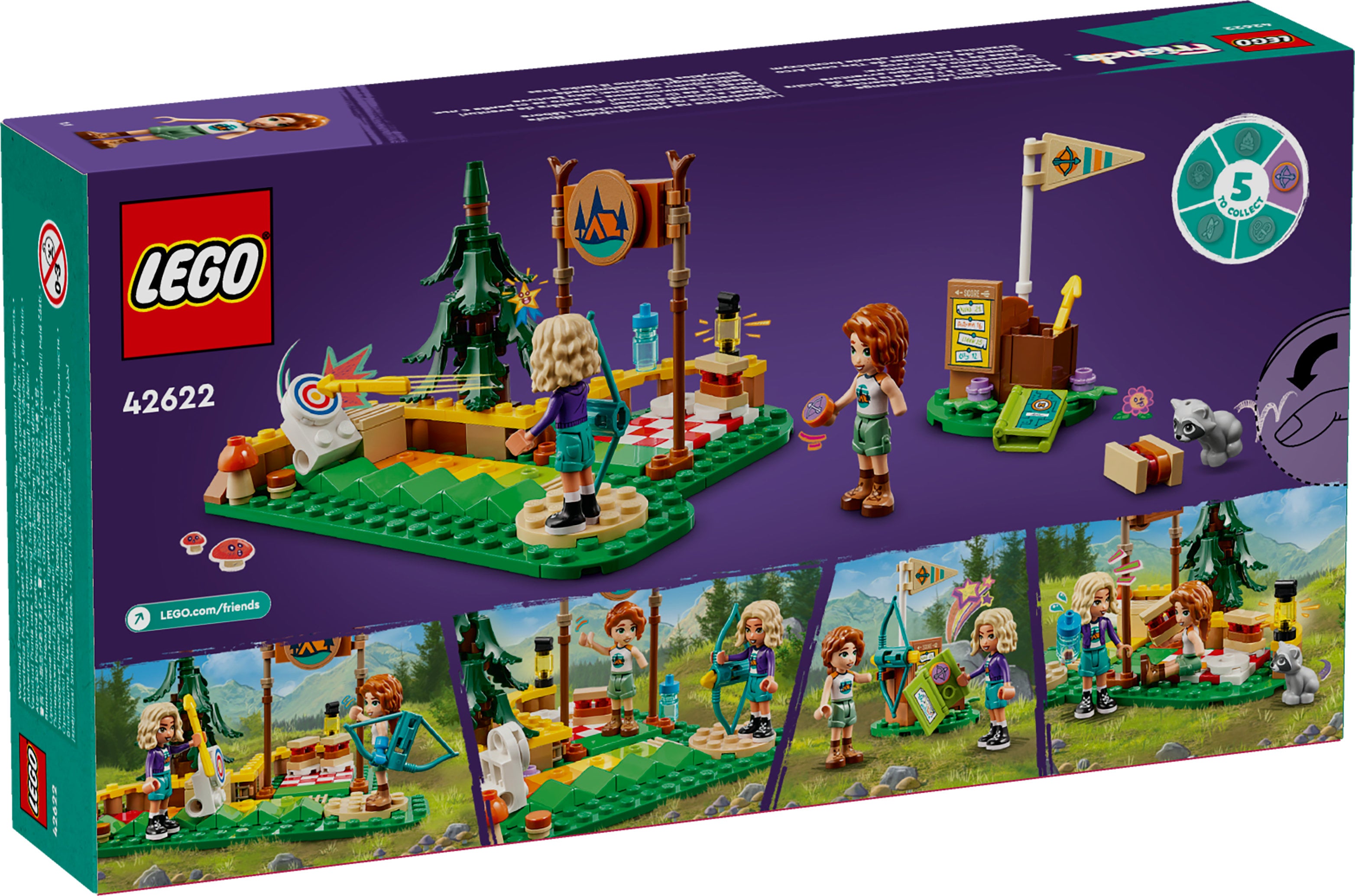 LEGO® 42622 Friends Bogenschießen im Abenteuercamp