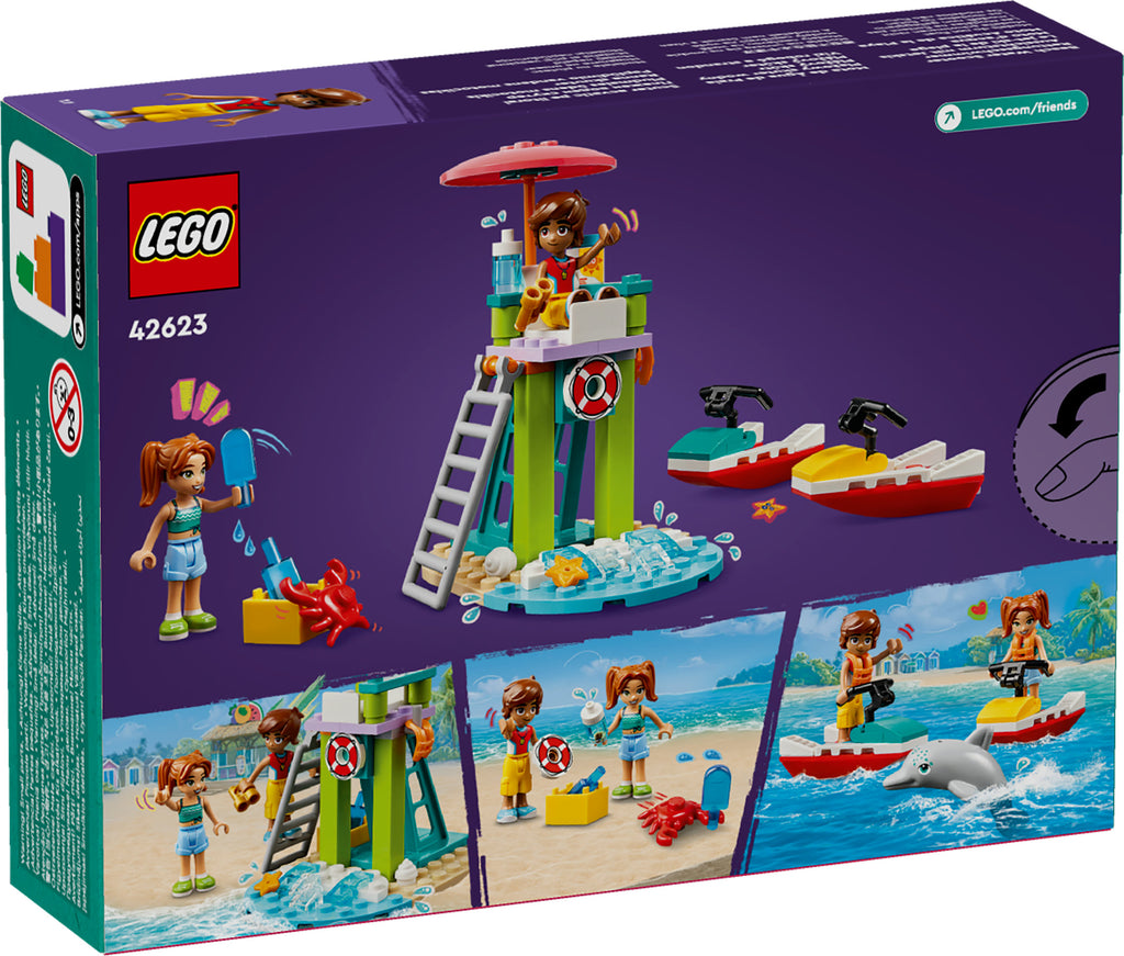 LEGO® 42623 Friends Rettungsschwimmer Aussichtsturm mit Jetskis