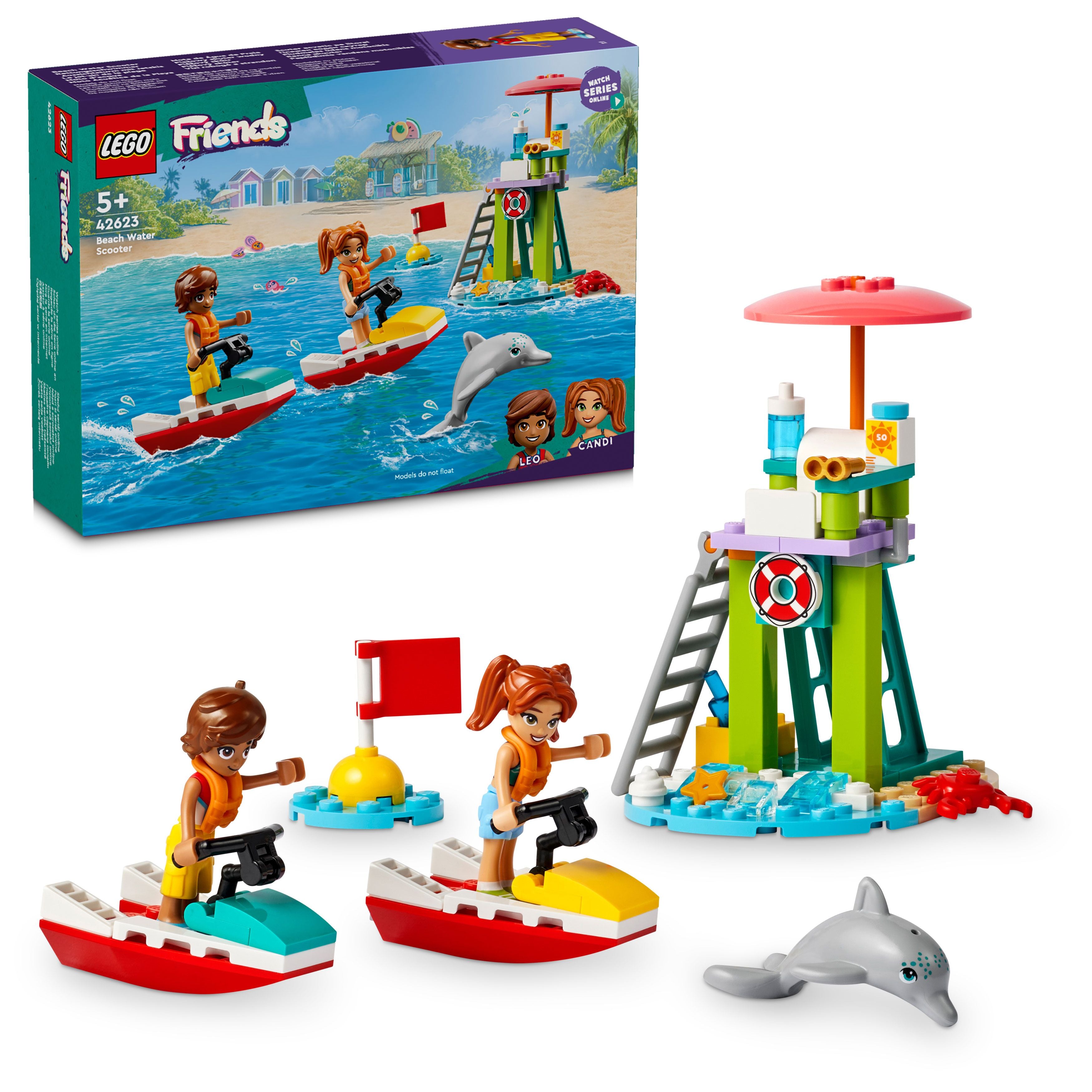 LEGO® 42623 Friends Rettungsschwimmer Aussichtsturm mit Jetskis