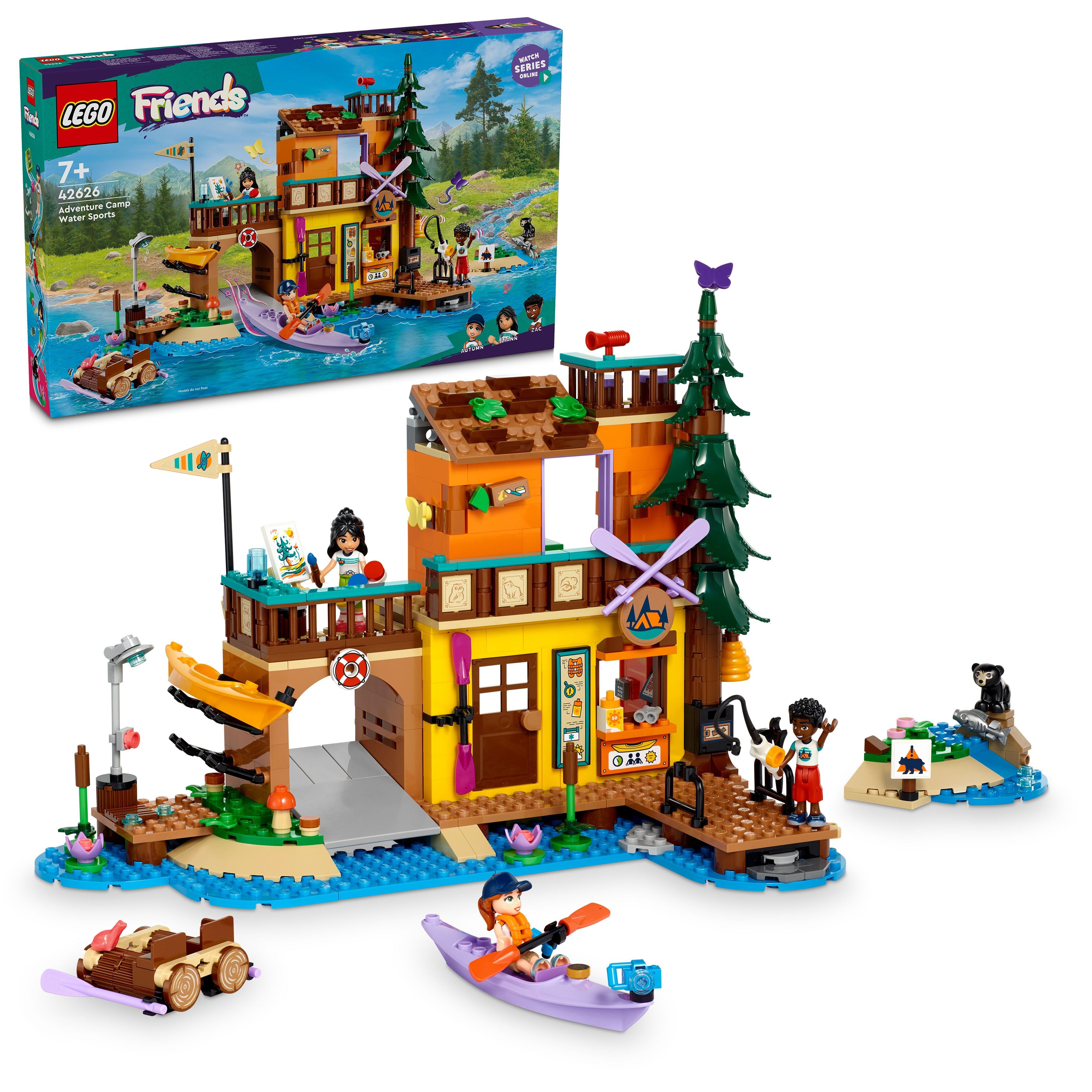 LEGO® 42626 Friends Abenteuercamp mit Kayak