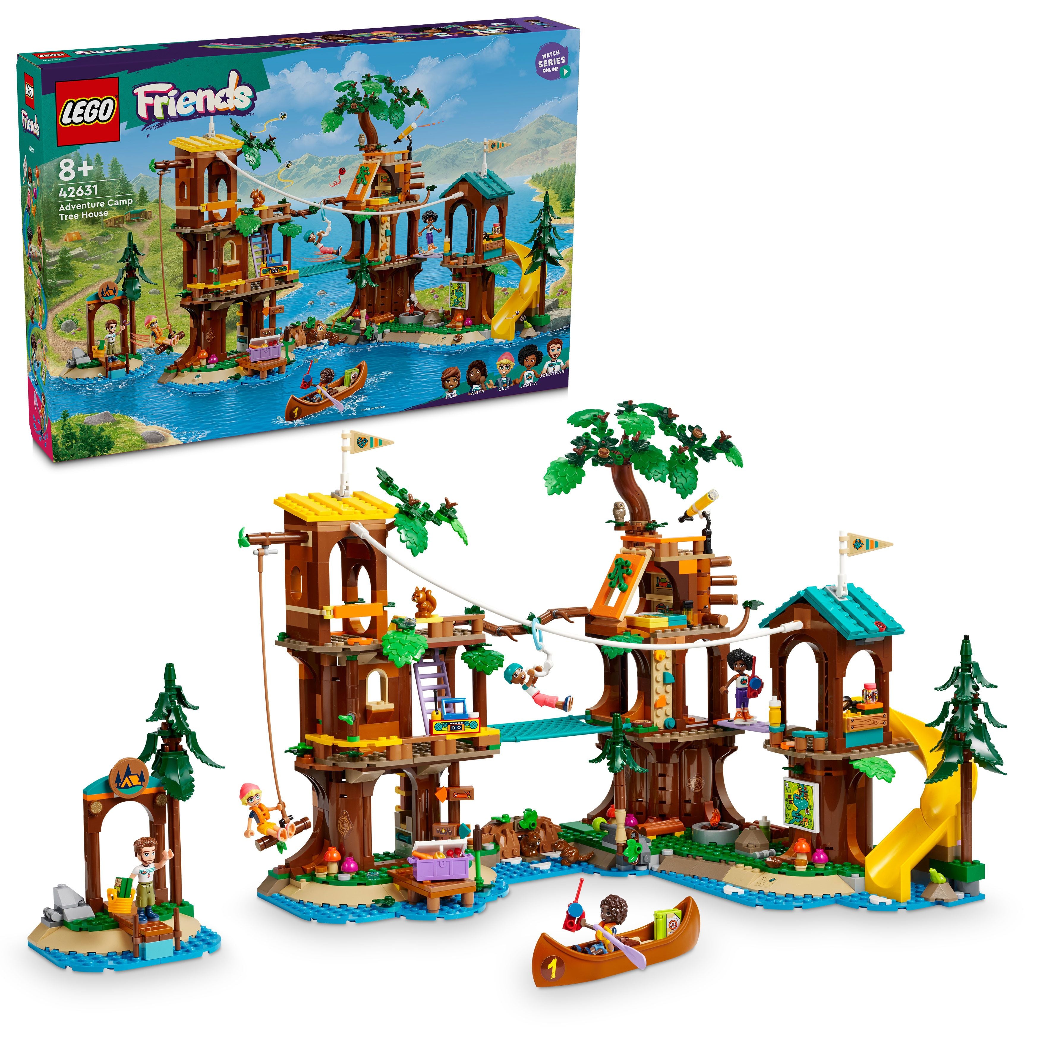 LEGO® 42631 Friends Baumhaus im Abenteuercamp