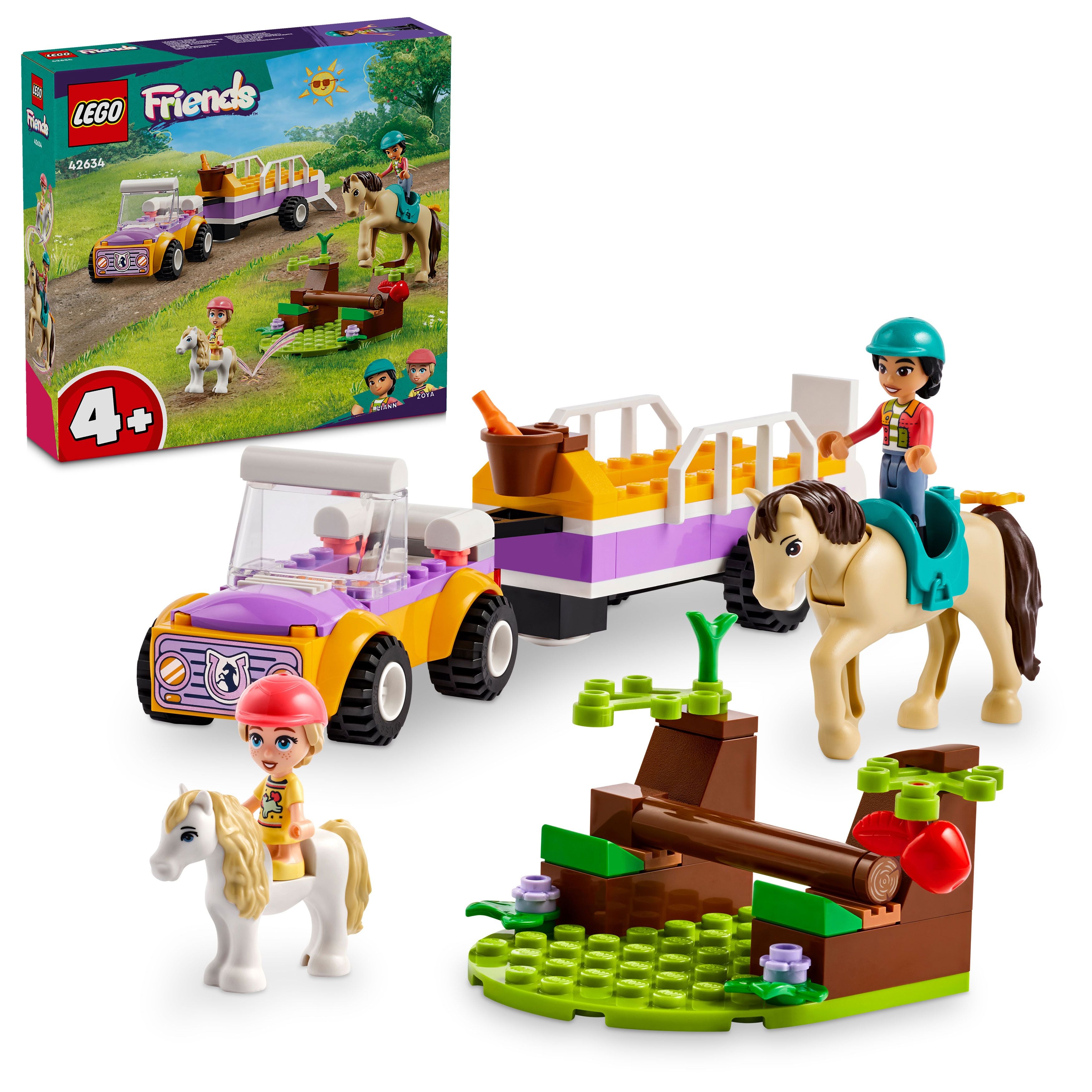 LEGO® 42634 Friends Pferde- und Pony-Anhänger