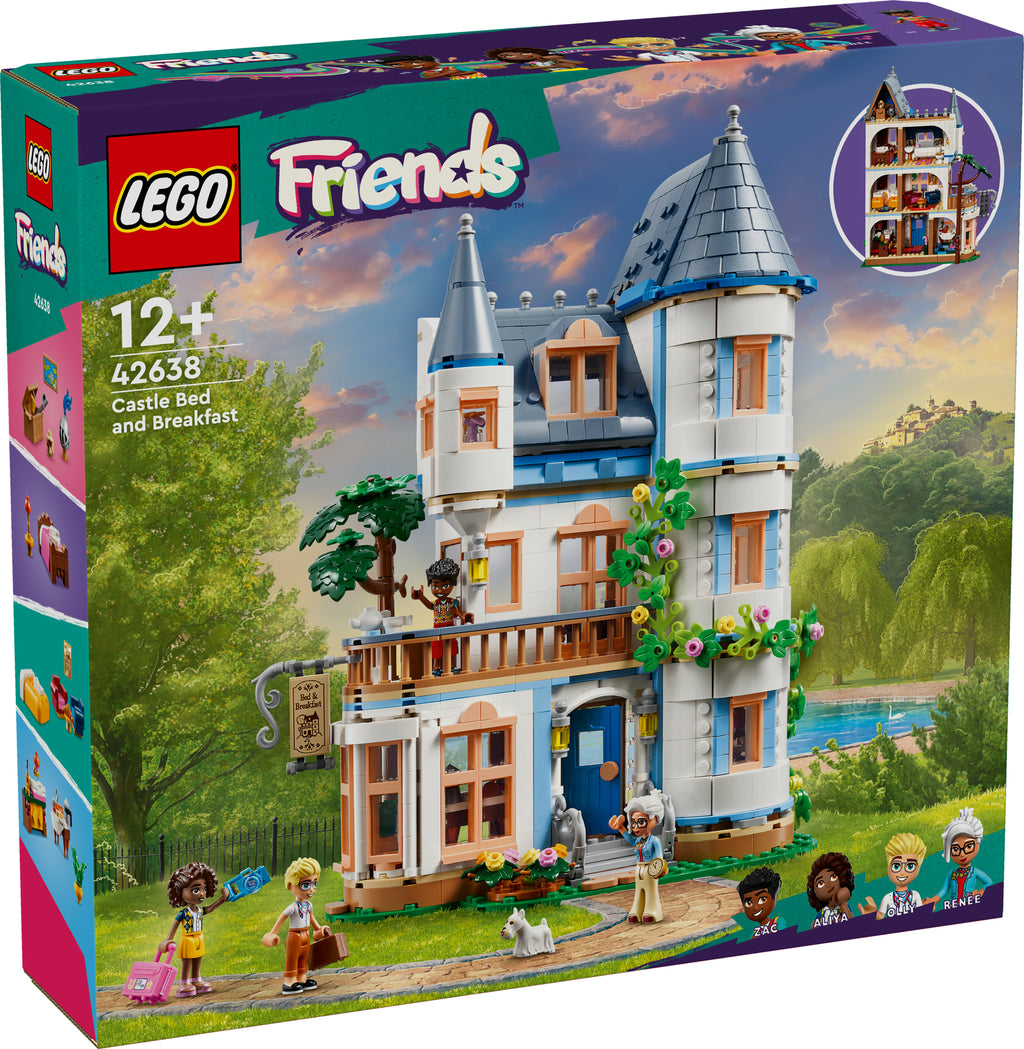 LEGO® 42638 Friends Burg mit Ferienunterkunft