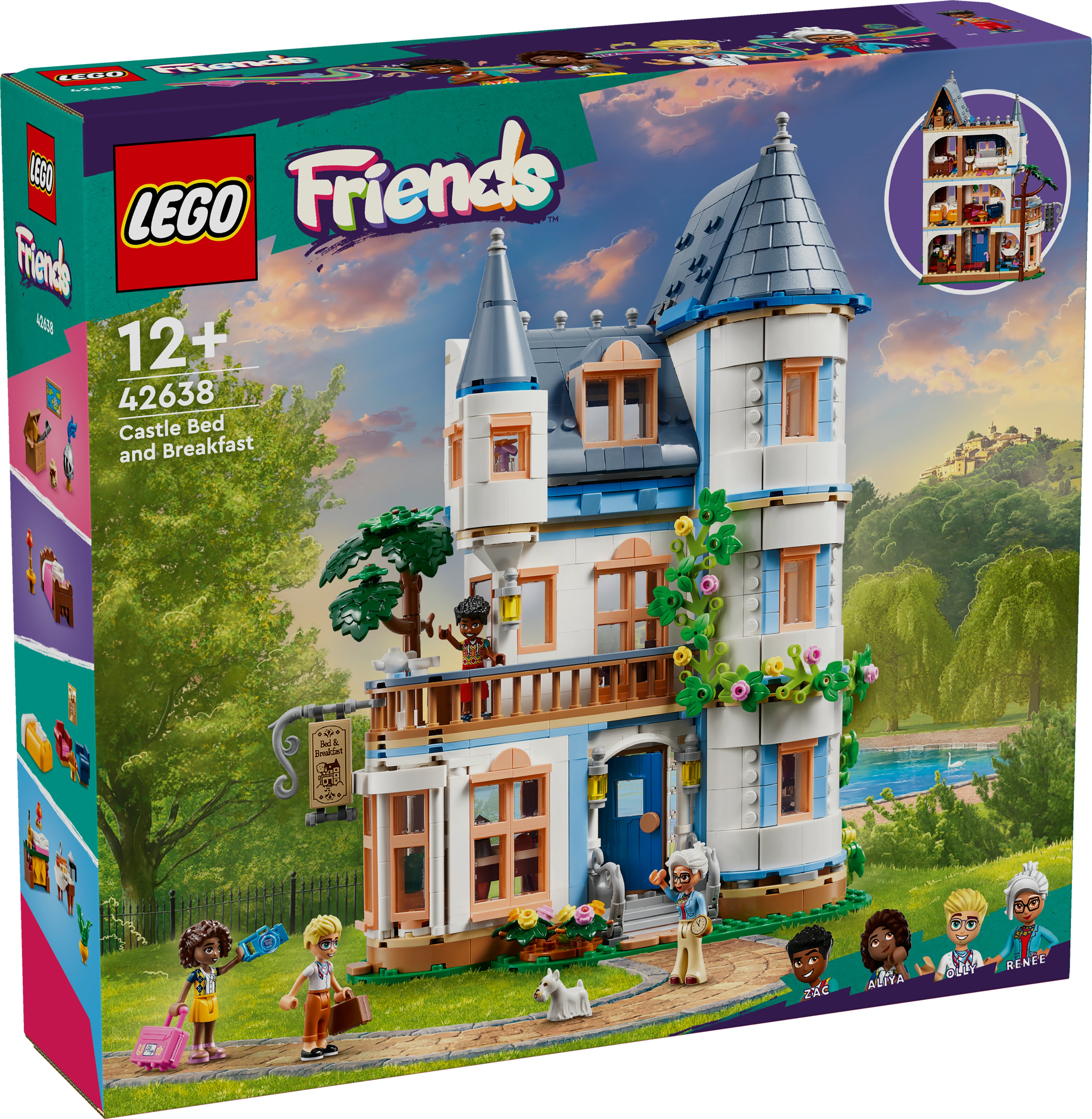 LEGO® 42638 Friends Burg mit Ferienunterkunft