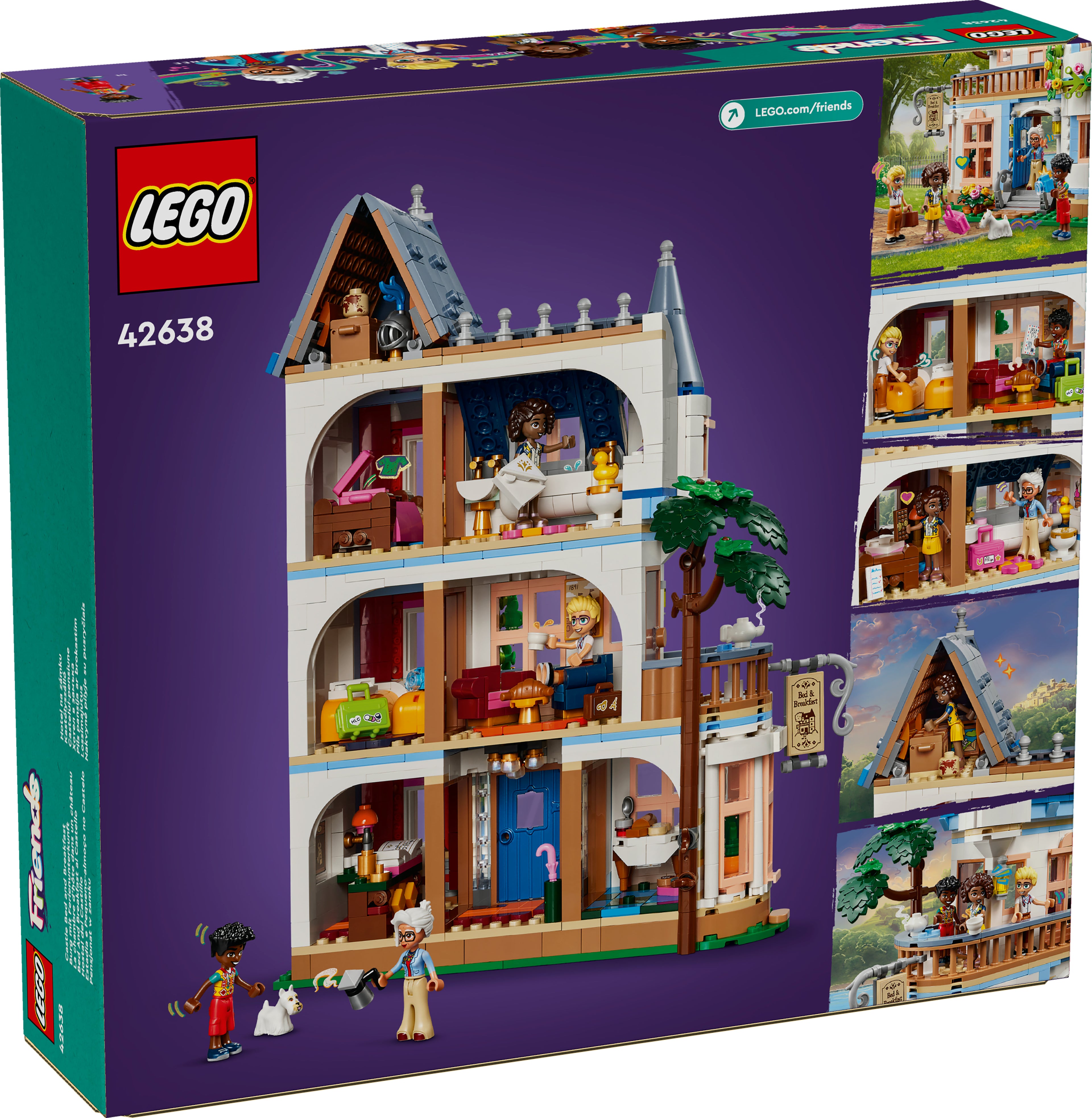 LEGO® 42638 Friends Burg mit Ferienunterkunft