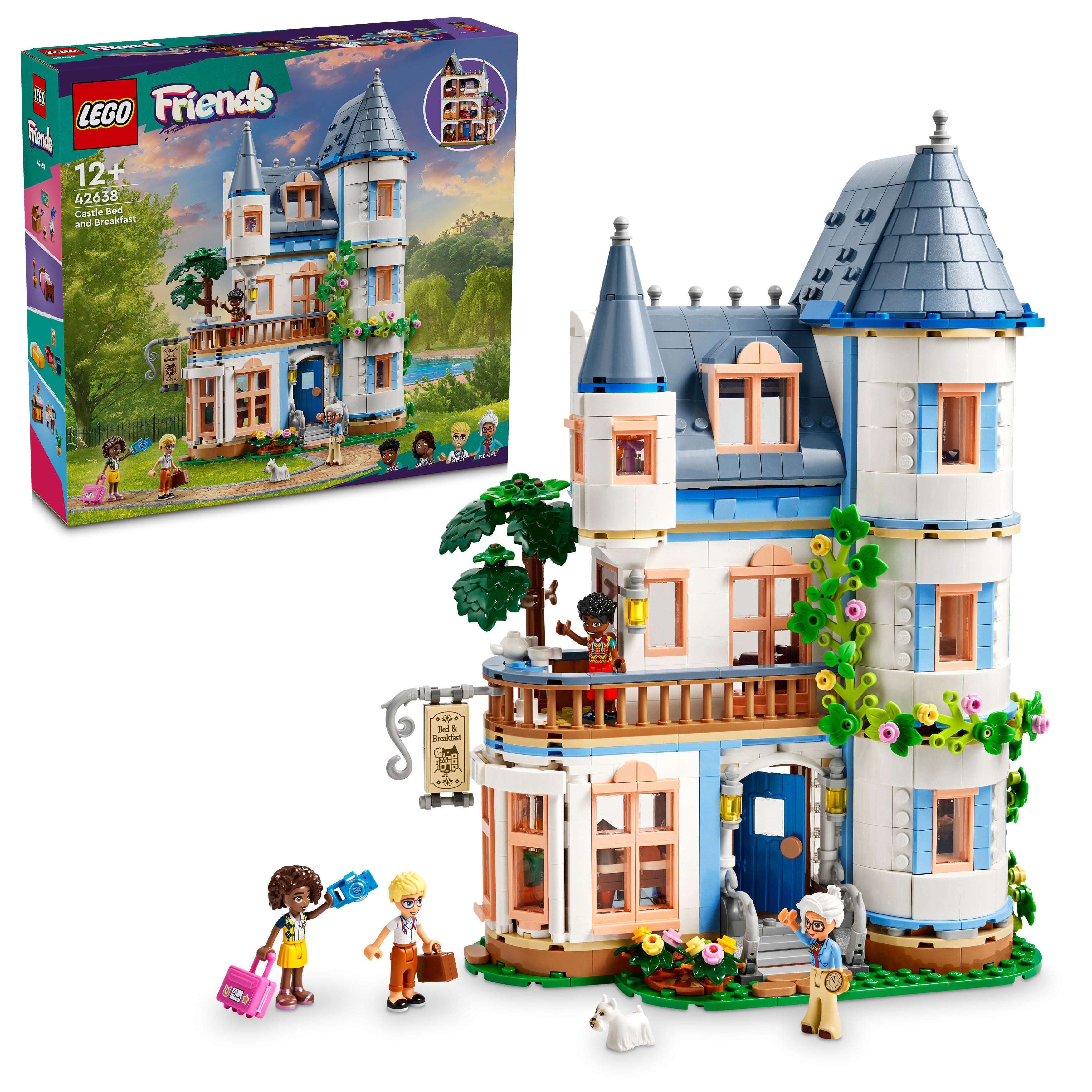 LEGO® 42638 Friends Burg mit Ferienunterkunft