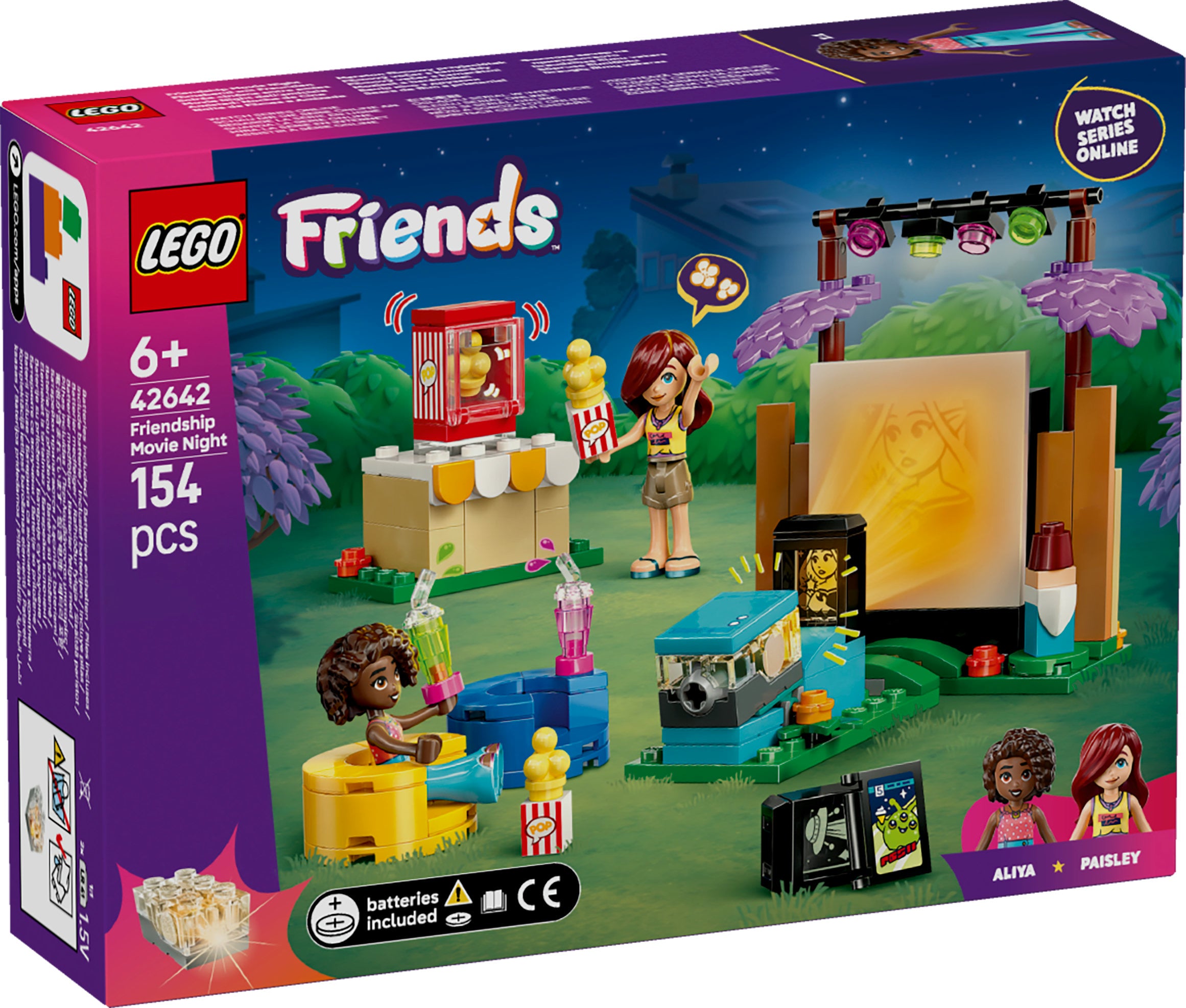 LEGO® 42642 Friends Filmabend mit Freunden