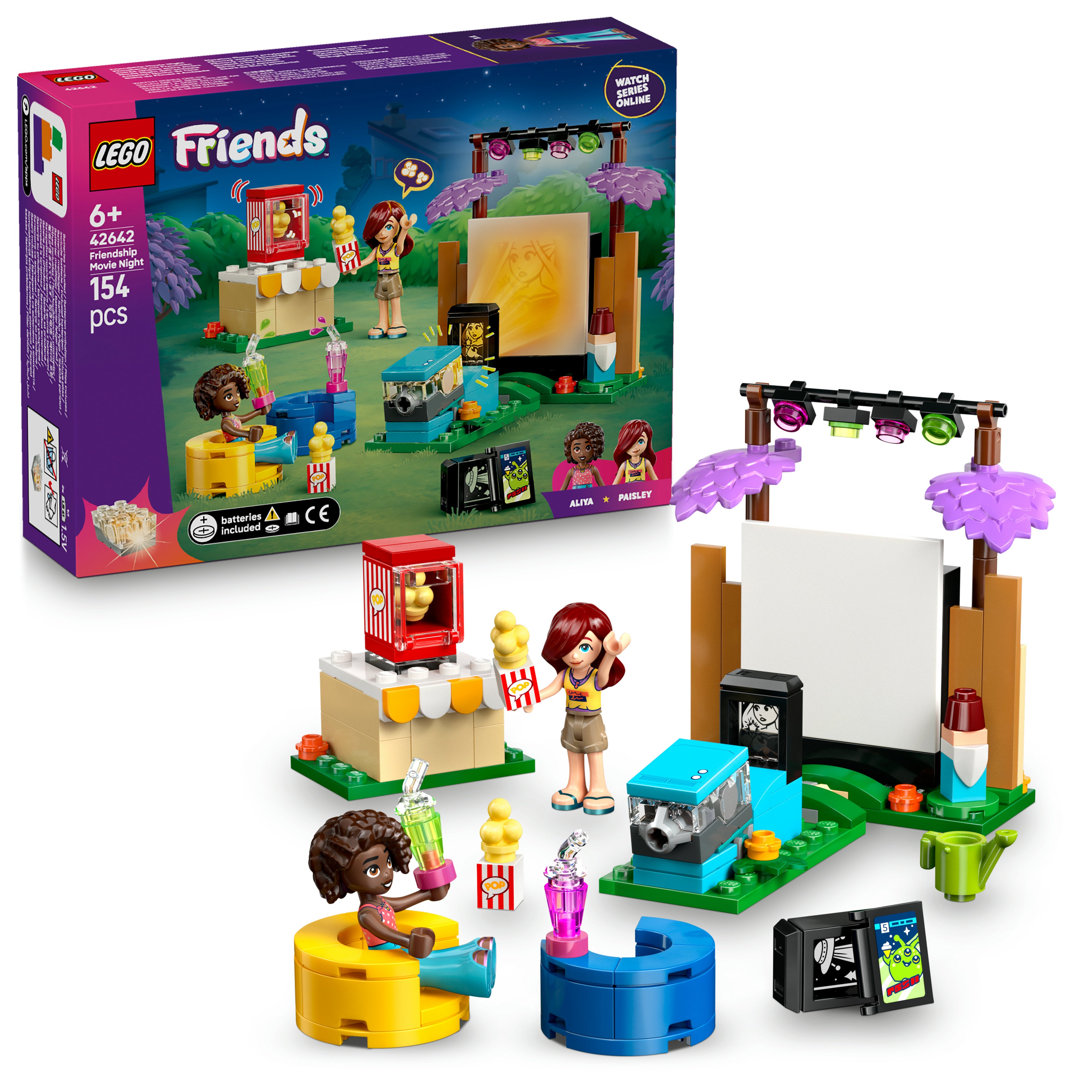 LEGO® 42642 Friends Filmabend mit Freunden
