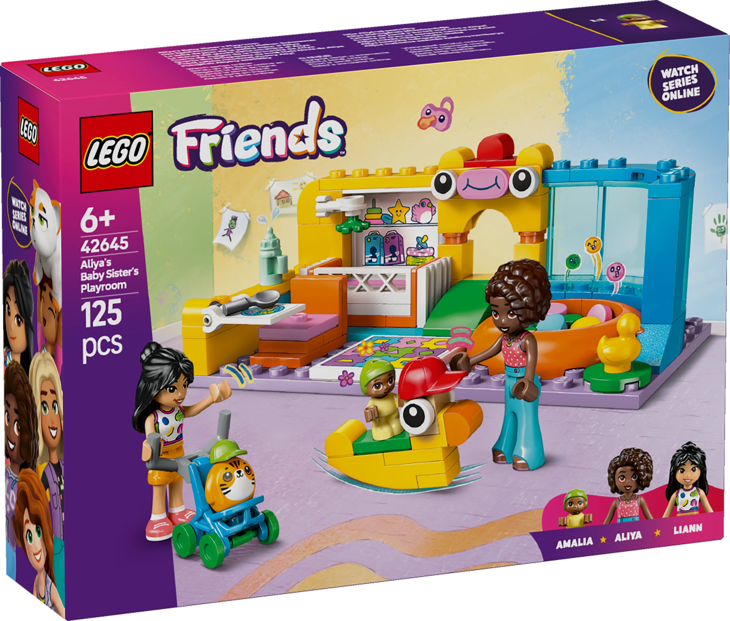 LEGO® 42645 Friends Das Spielzimmer von Aliyas kleiner Schwester