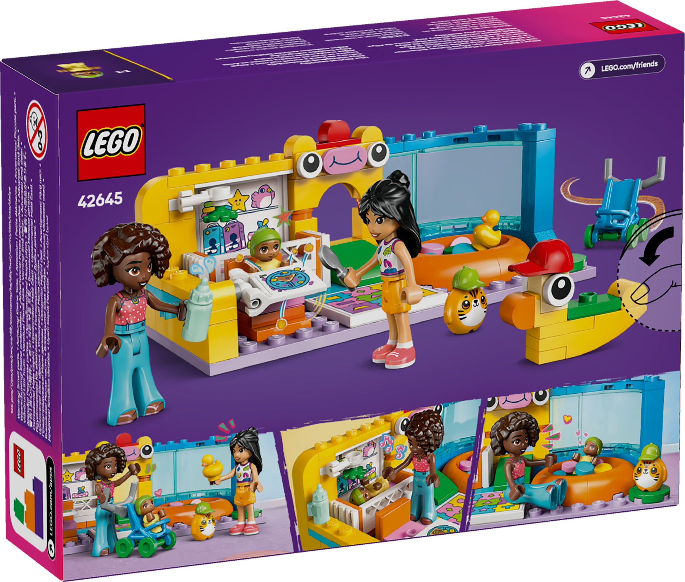 LEGO® 42645 Friends Das Spielzimmer von Aliyas kleiner Schwester