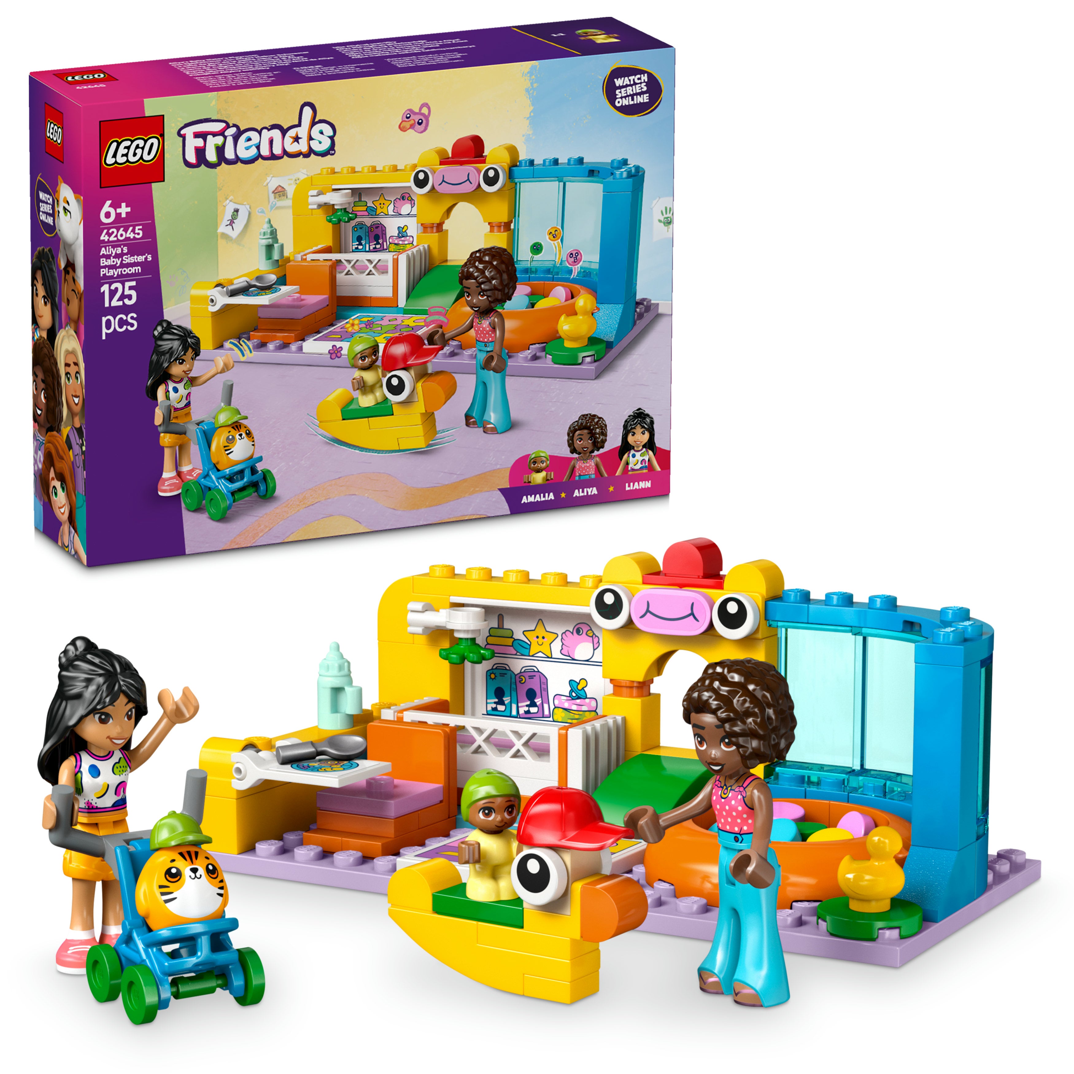 LEGO® 42645 Friends Das Spielzimmer von Aliyas kleiner Schwester