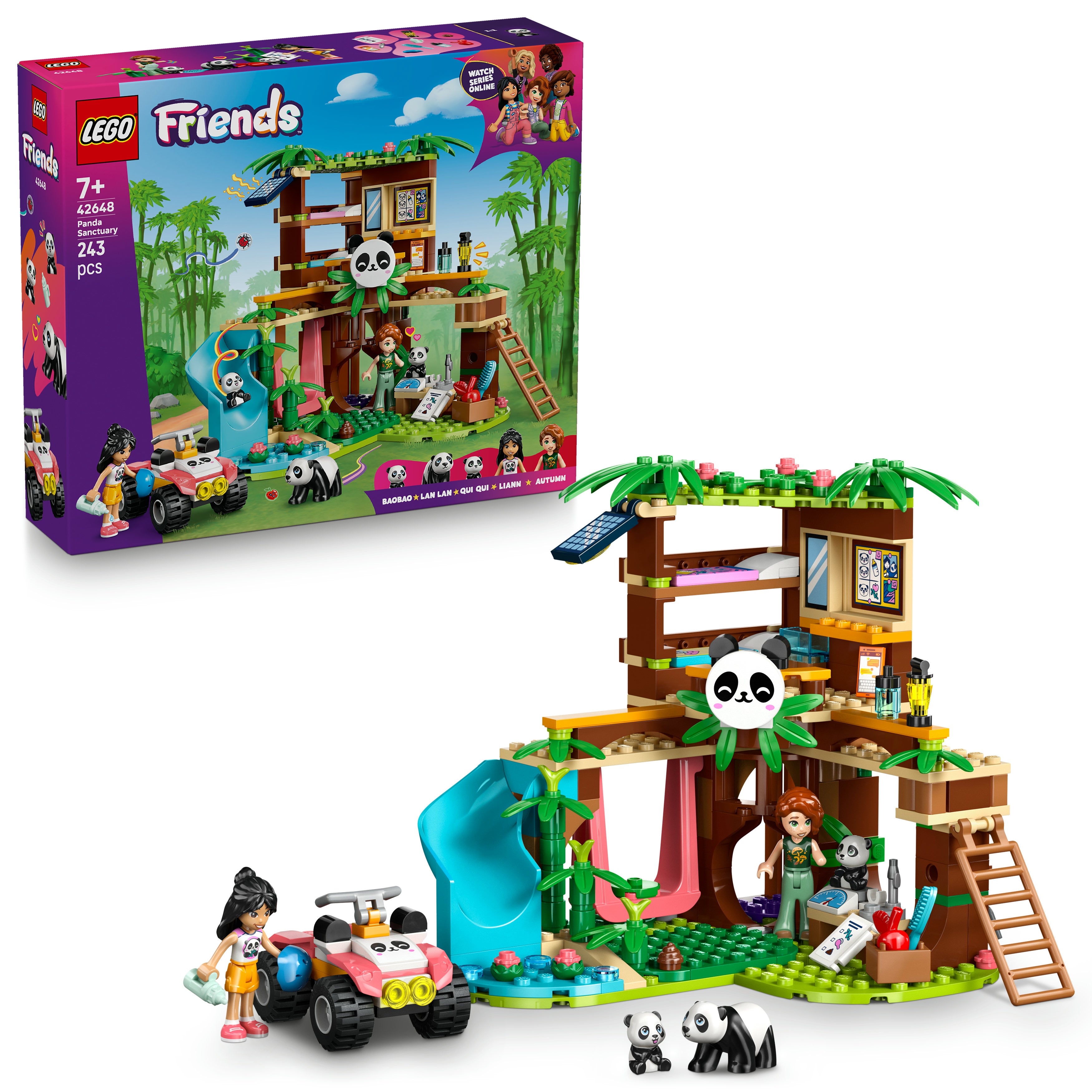 LEGO® 42648 Friends Panda-Pflegestation
