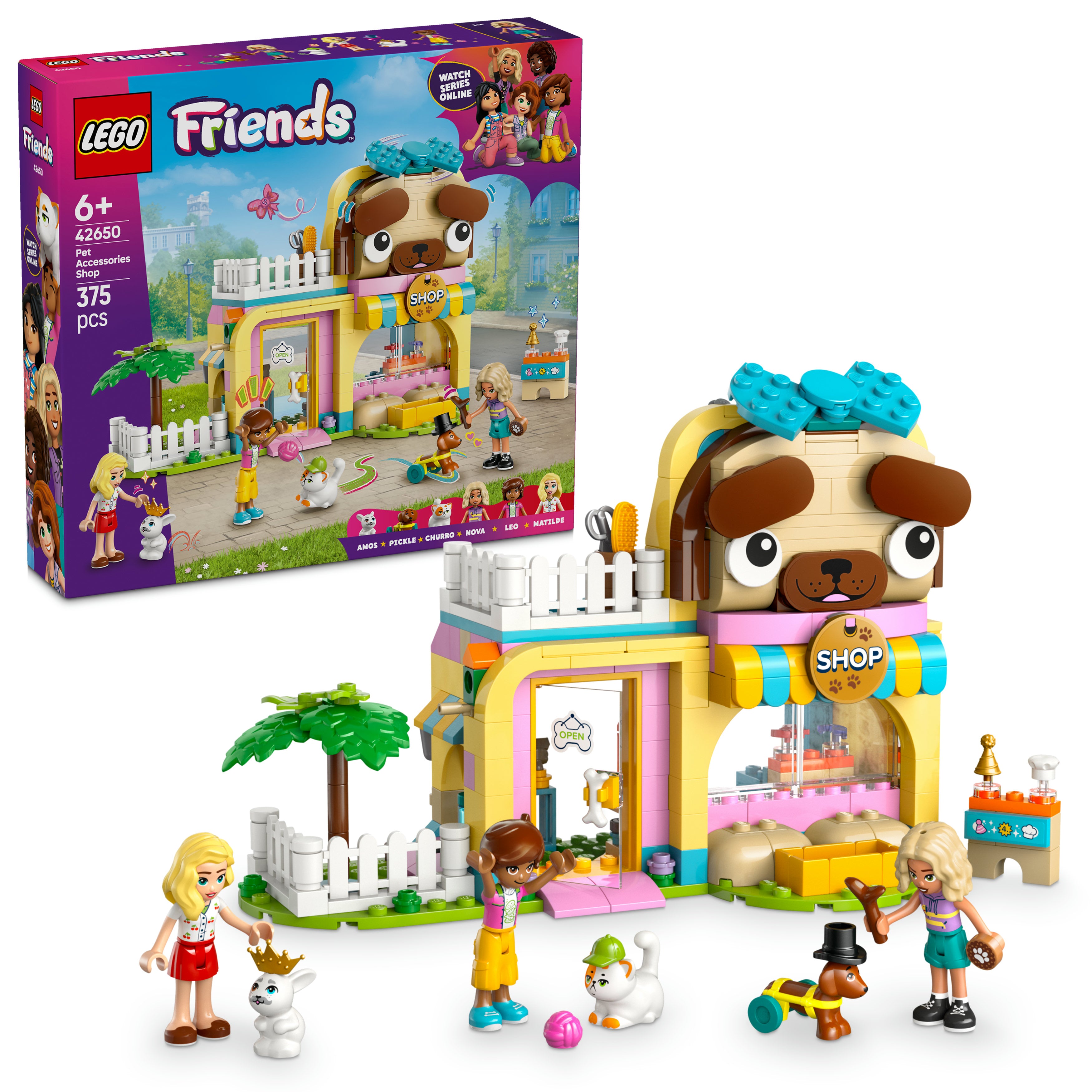LEGO® 42650 Friends Geschäft für Haustierzubehör