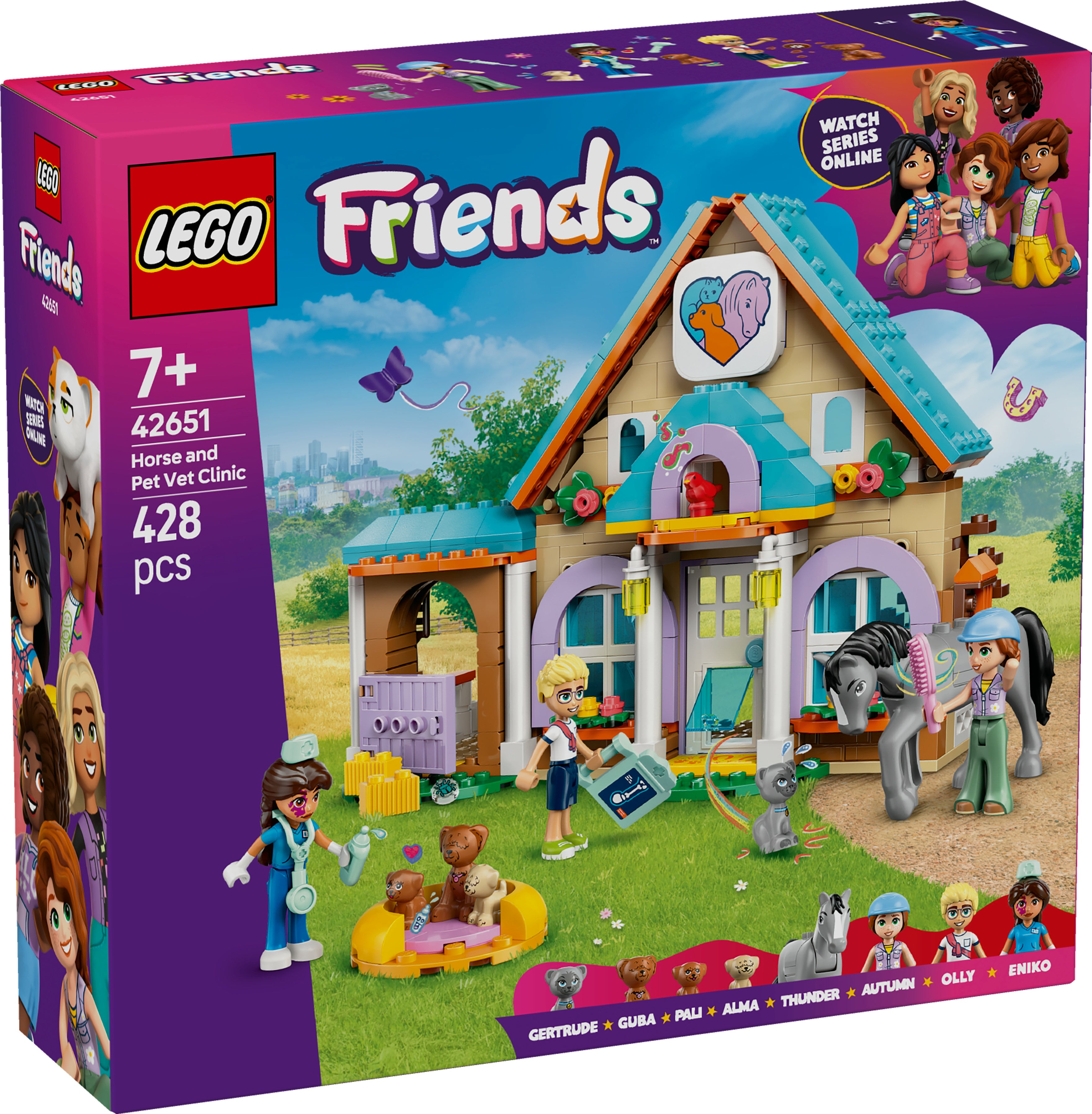 LEGO® 42651 Friends Tierarztpraxis für Pferde und Haustiere