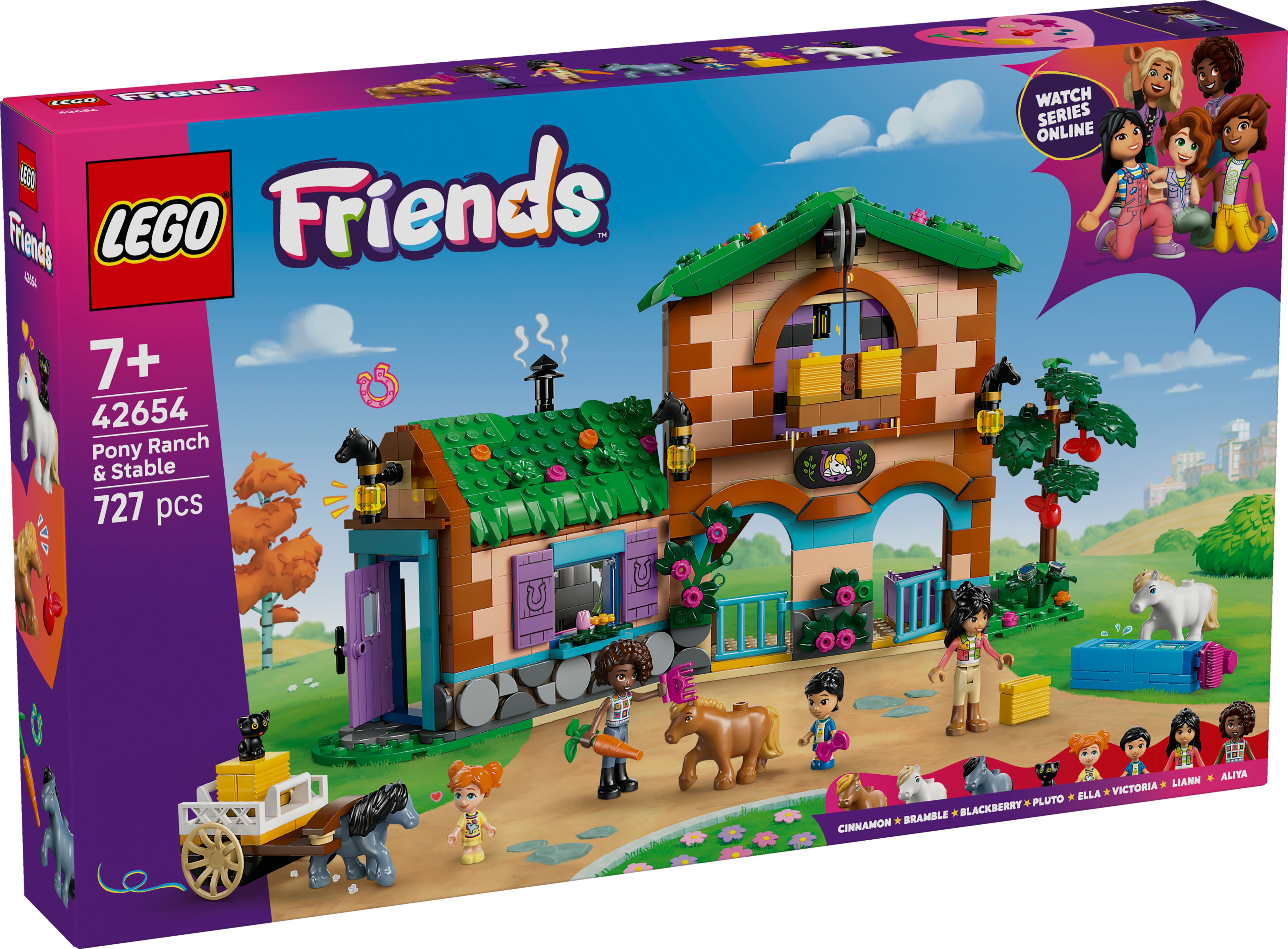 LEGO® 42654 Friends Ponyhof & Stall