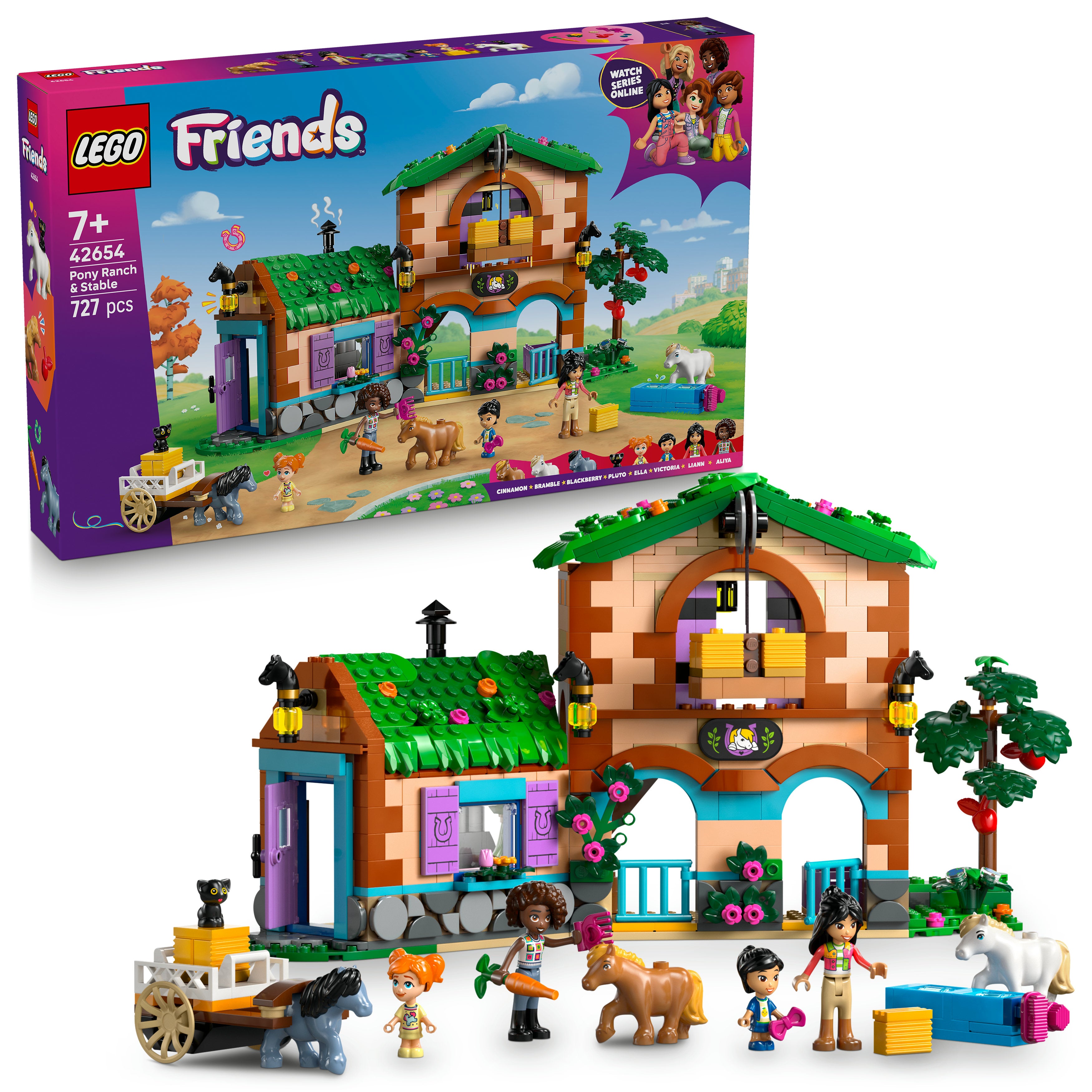 LEGO® 42654 Friends Ponyhof & Stall