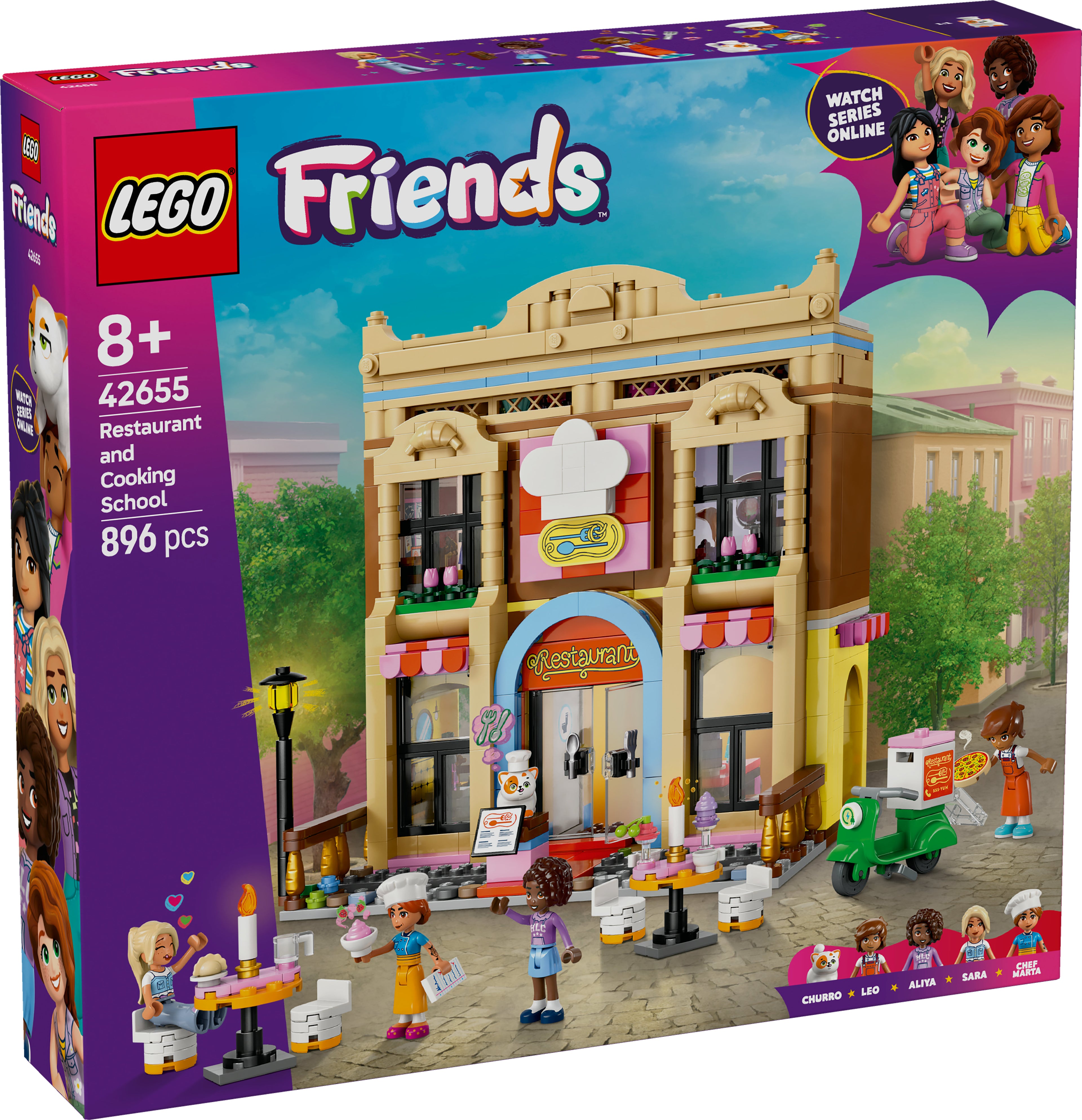 LEGO® 42655 Friends Restaurant und Kochschule