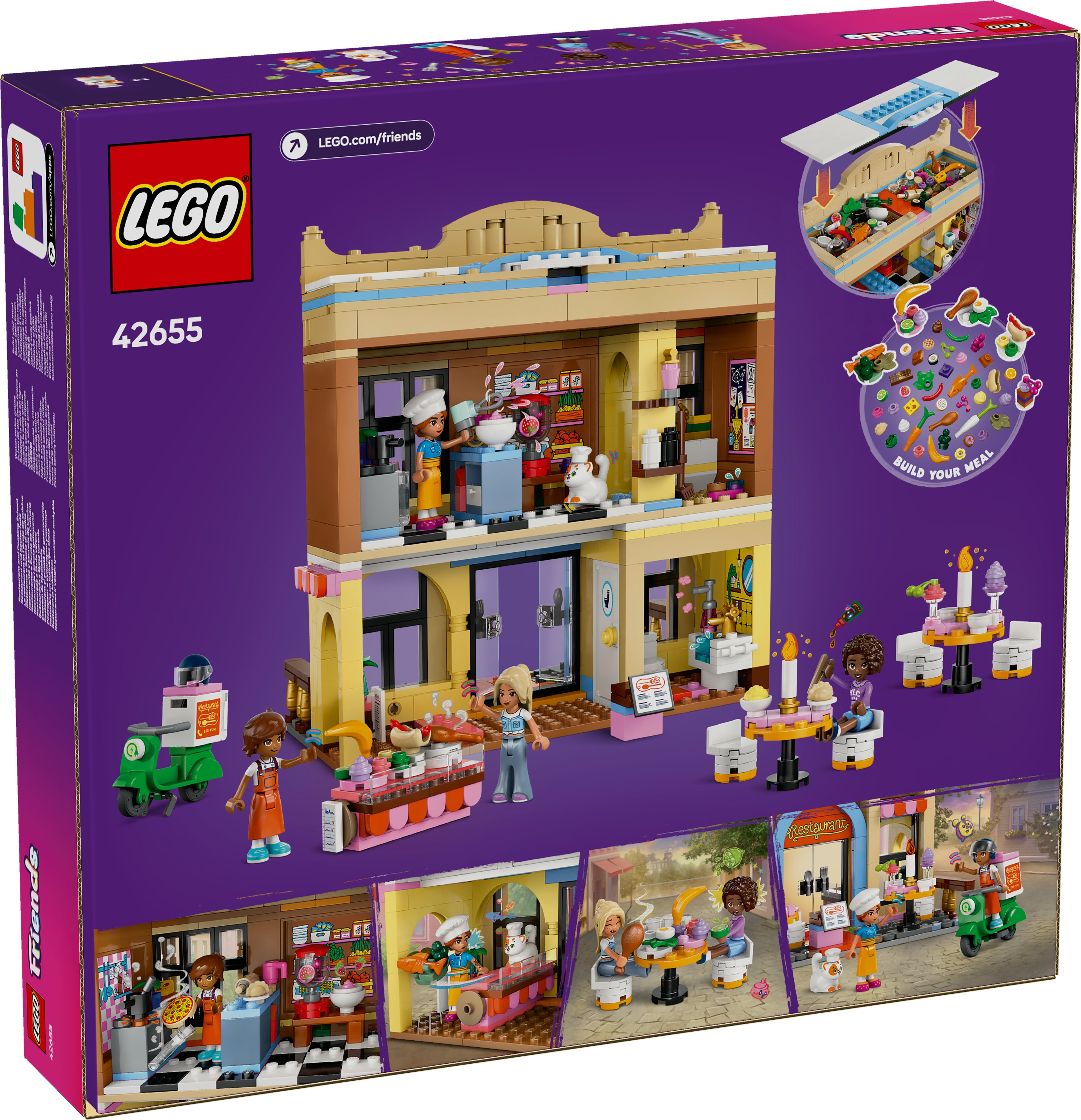 LEGO® 42655 Friends Restaurant und Kochschule