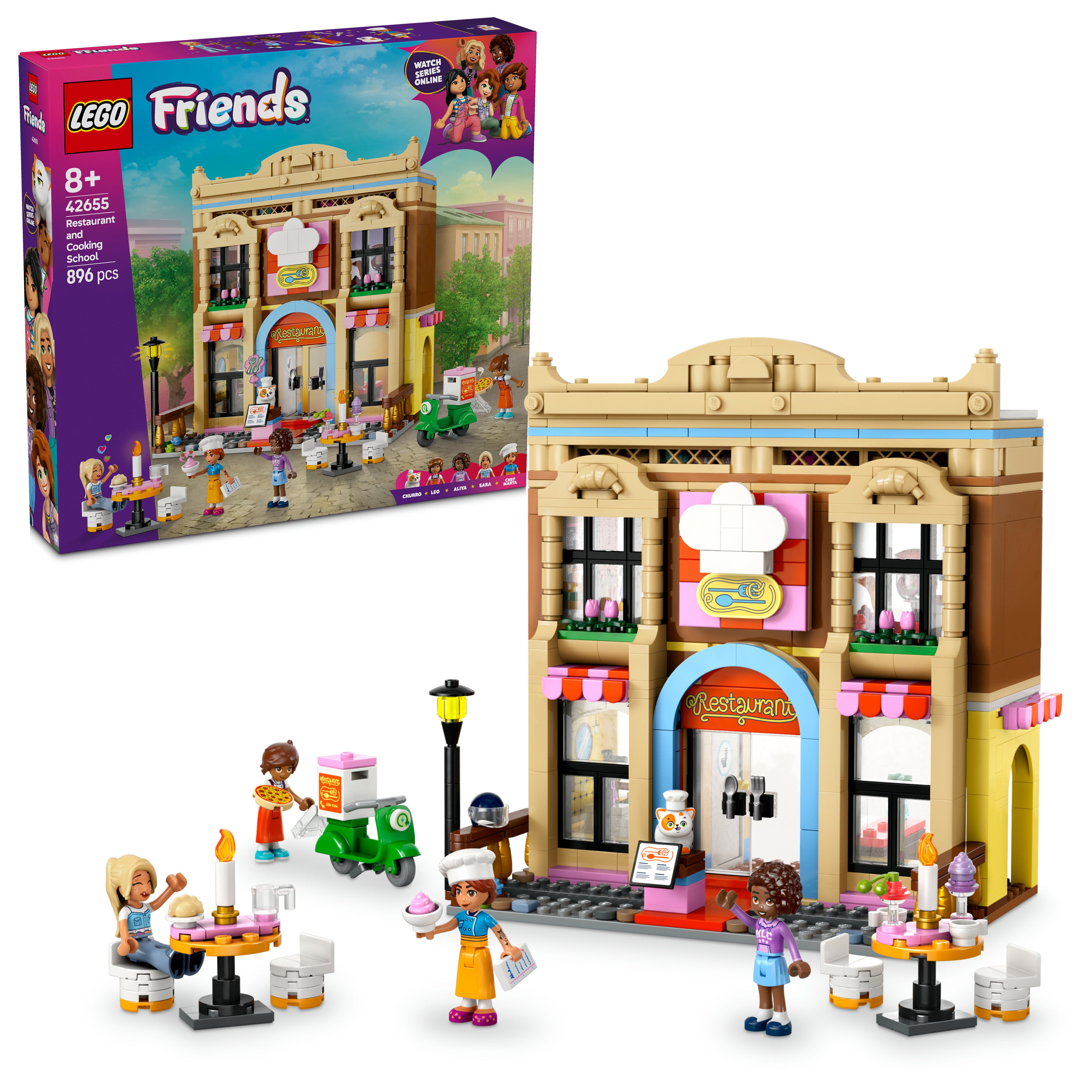 LEGO® 42655 Friends Restaurant und Kochschule