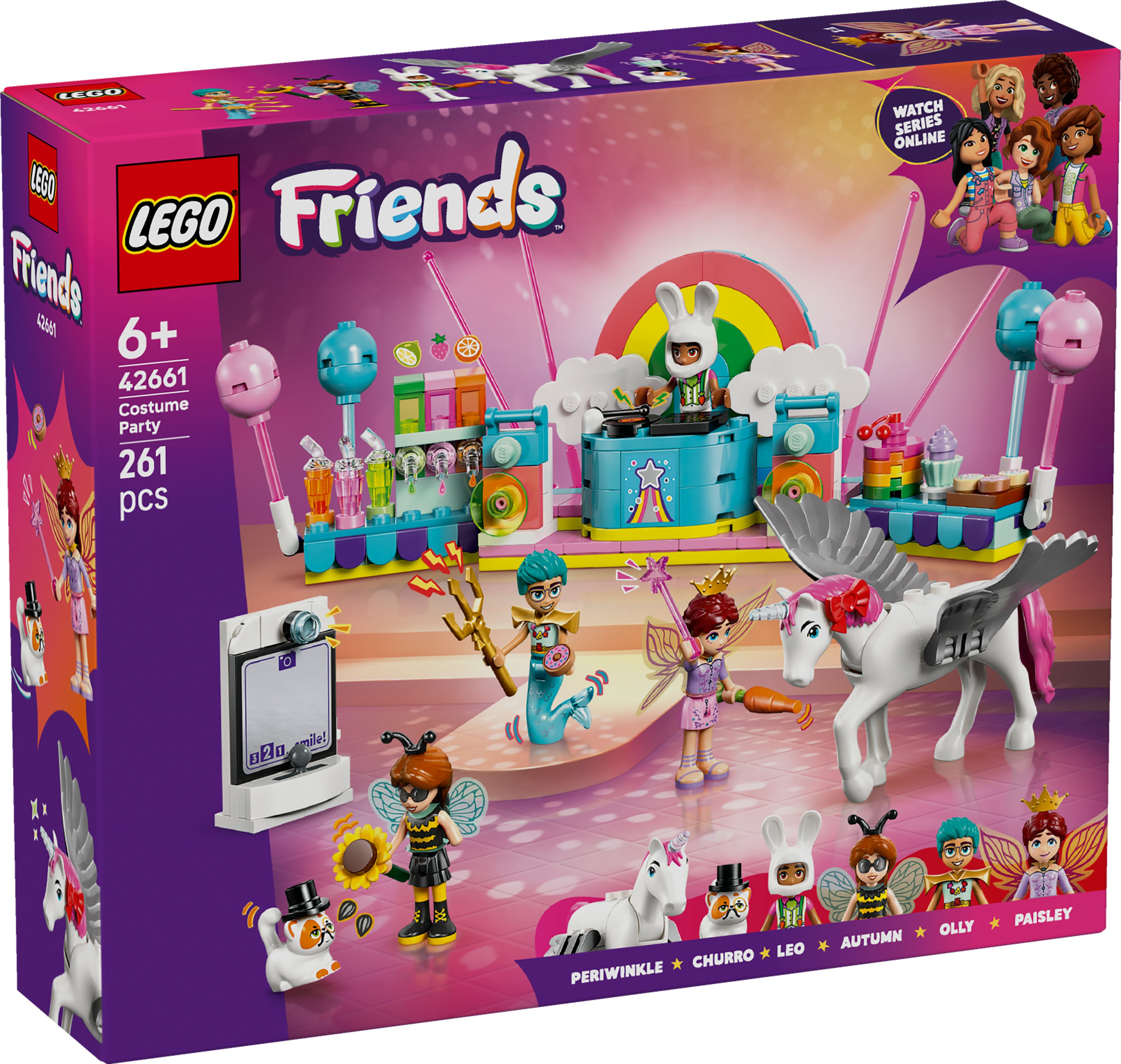 LEGO® 42661 Friends Kostümparty mit Einhorn und Fee
