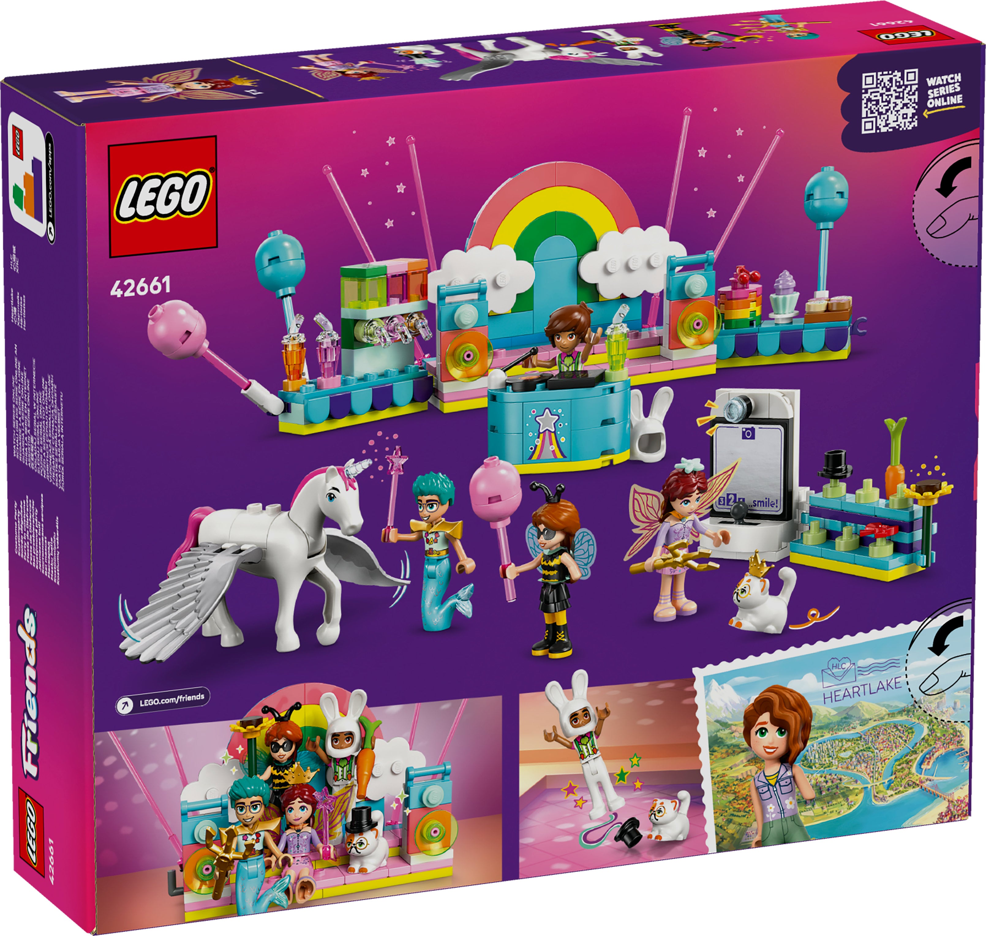 LEGO® 42661 Friends Kostümparty mit Einhorn und Fee