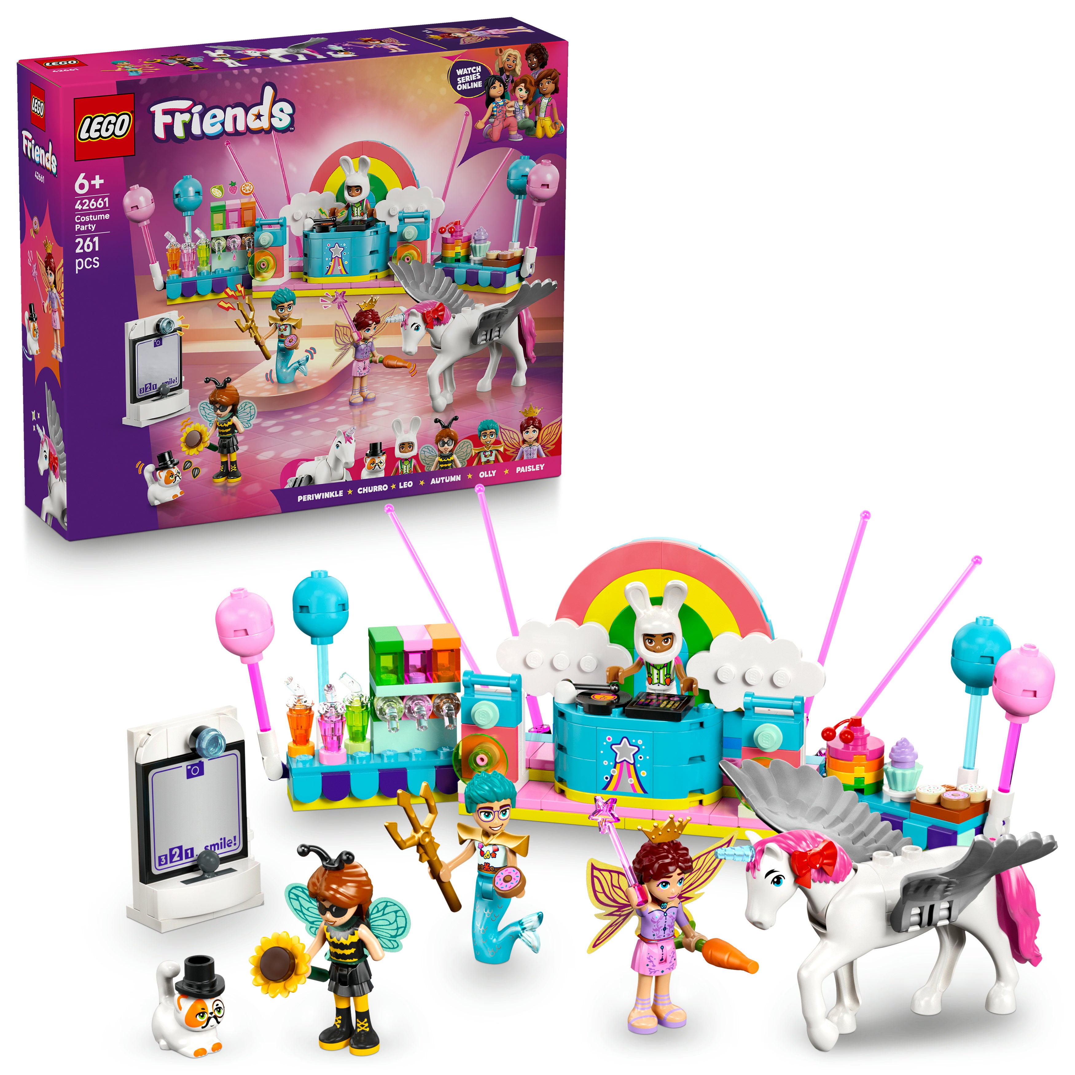 LEGO® 42661 Friends Kostümparty mit Einhorn und Fee