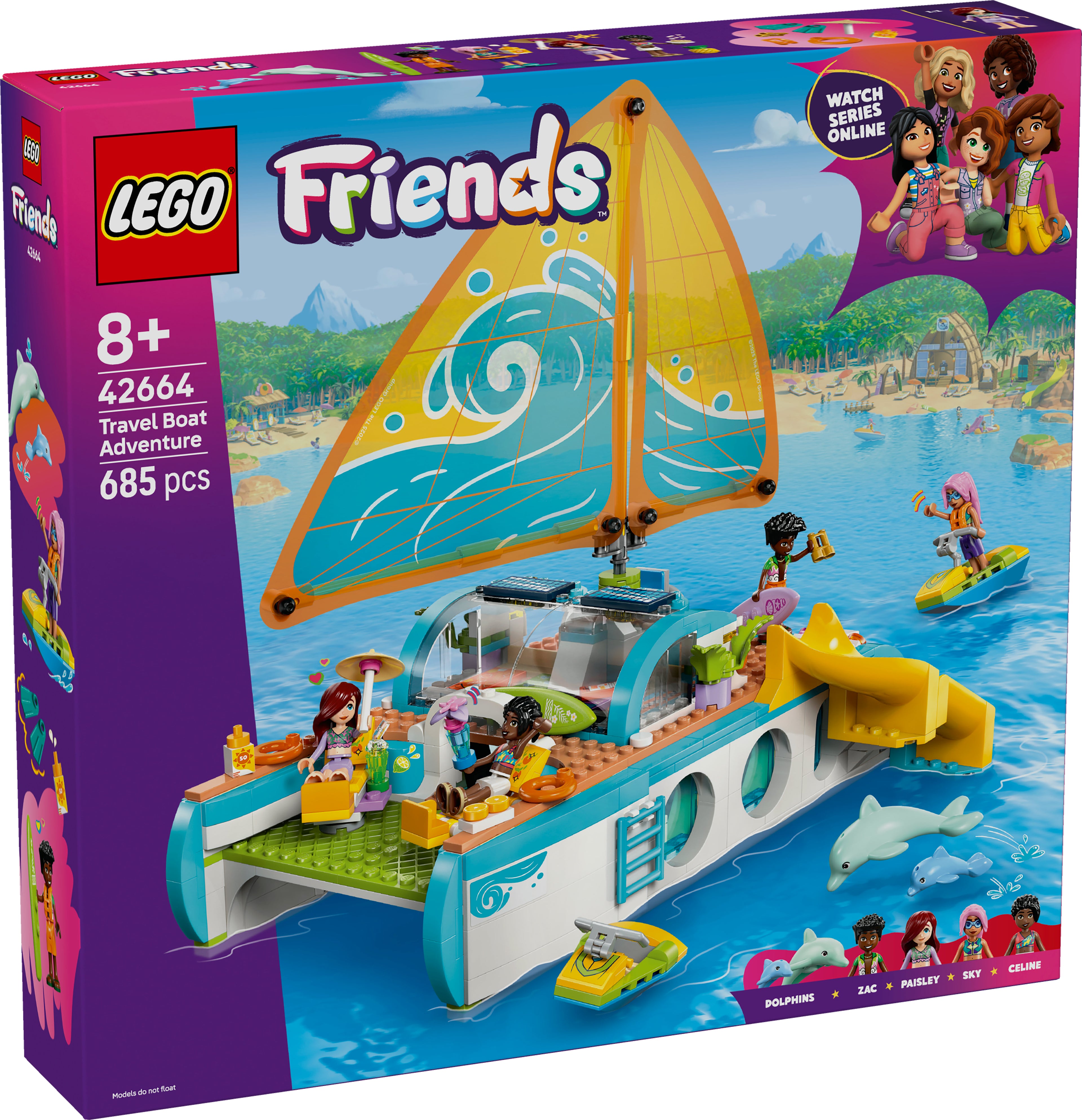 LEGO® 42664 Friends Segelabenteuer