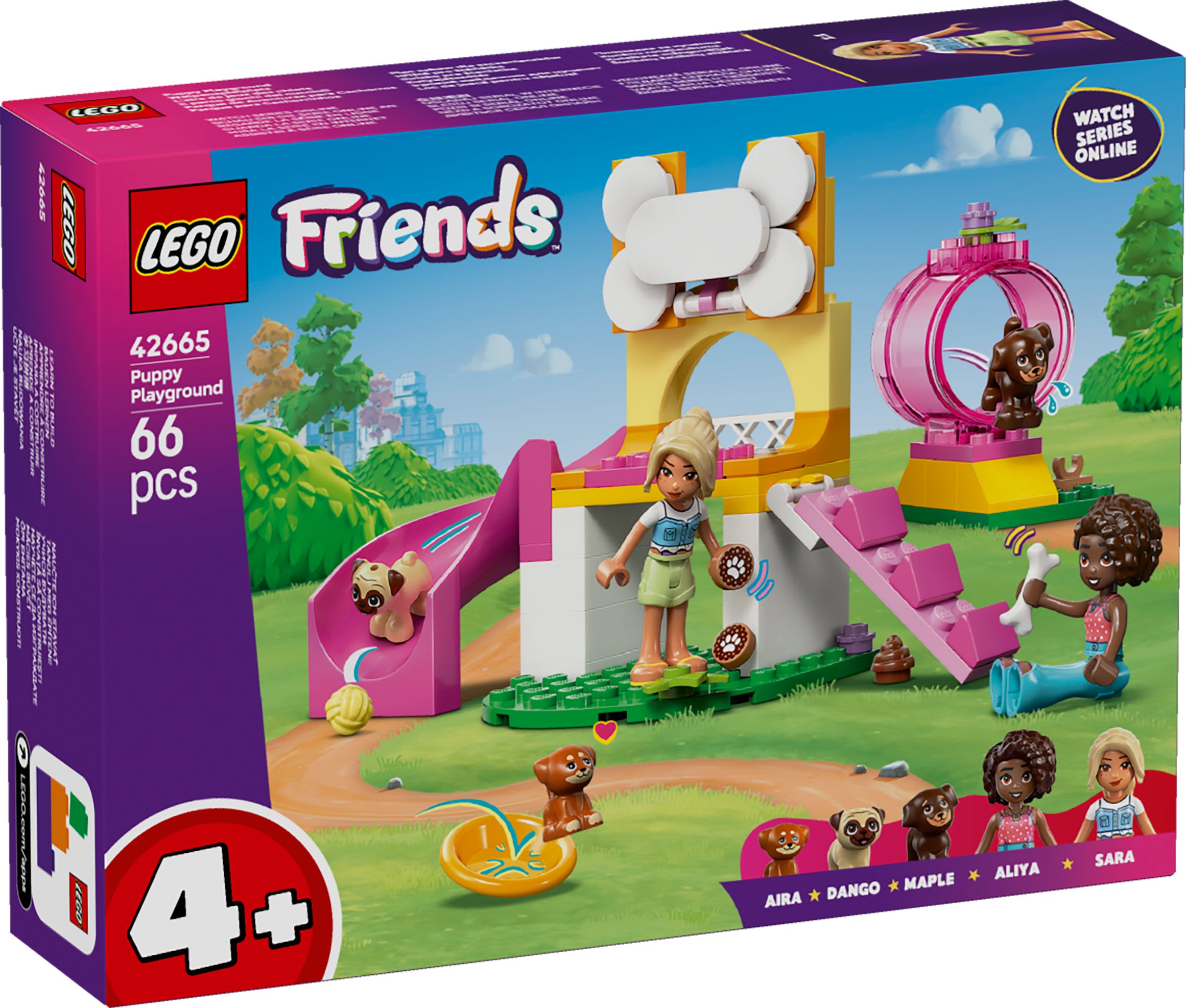 LEGO® 42665 Friends Welpenspielplatz