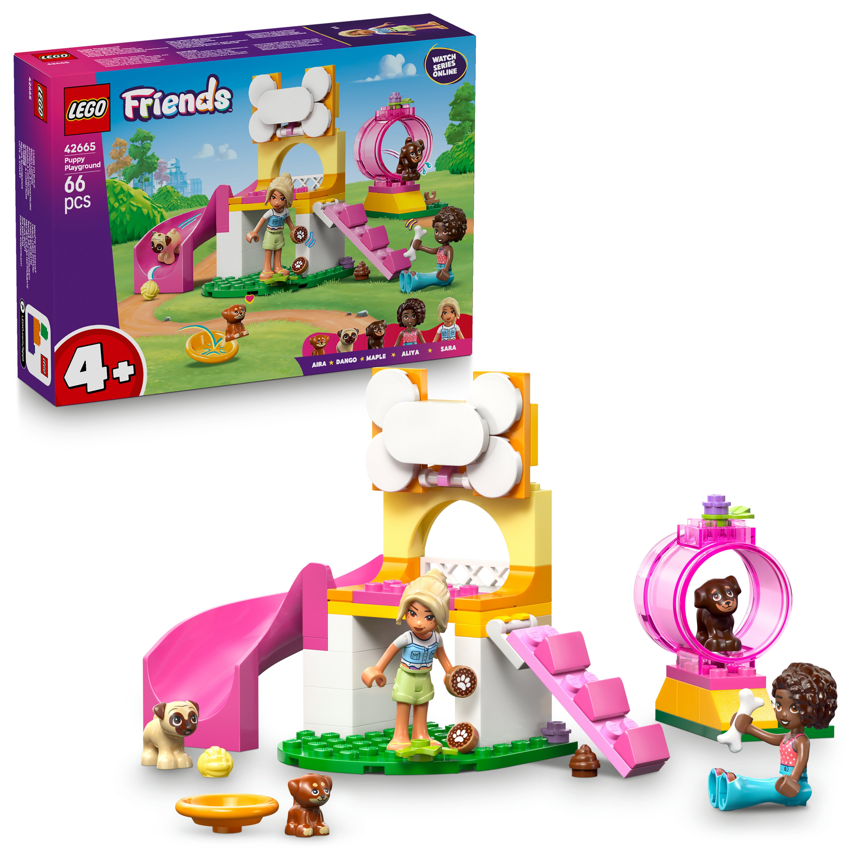 LEGO® 42665 Friends Welpenspielplatz