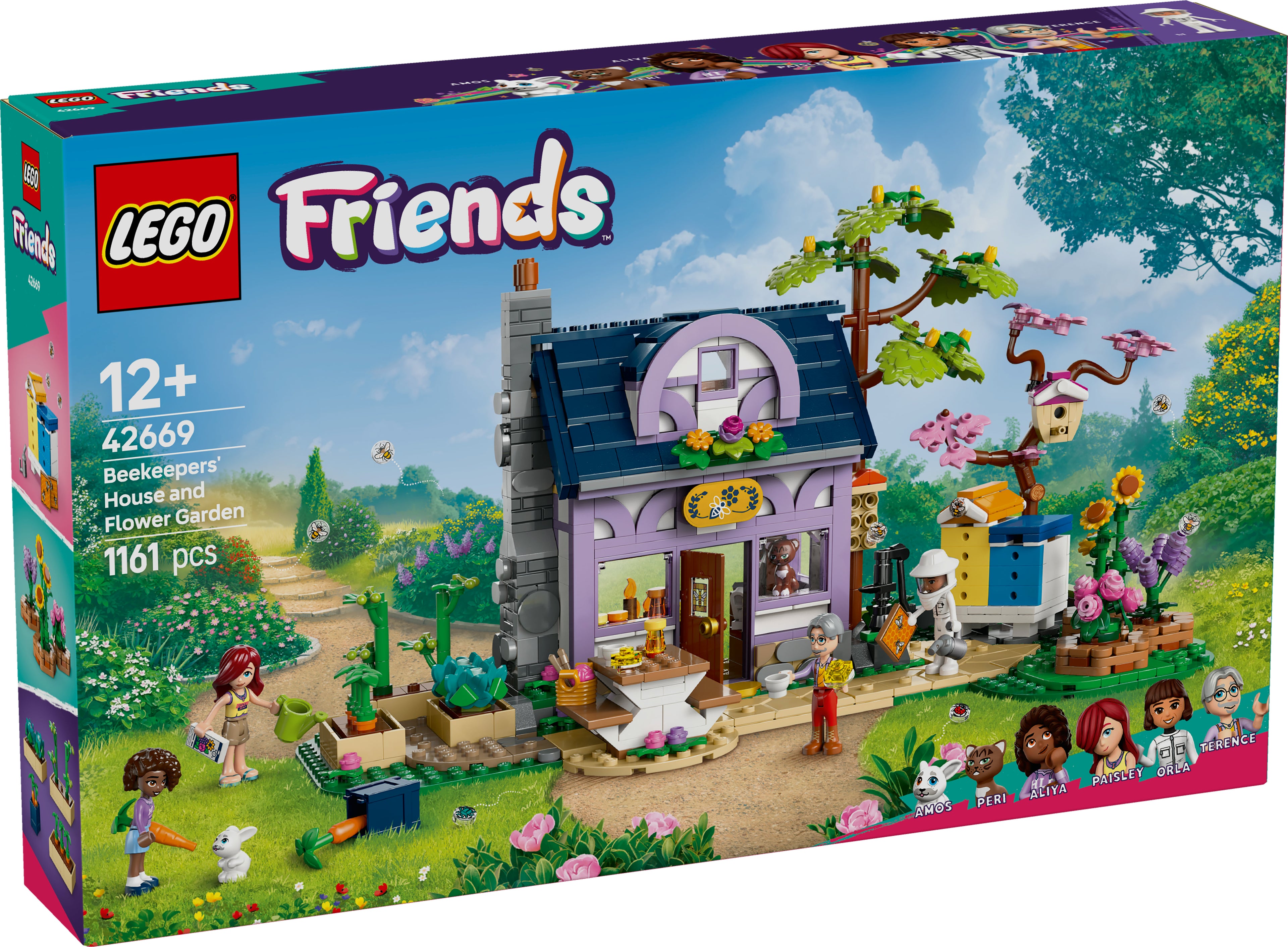LEGO® 42669 Friends Haus und Blumengarten der Imker