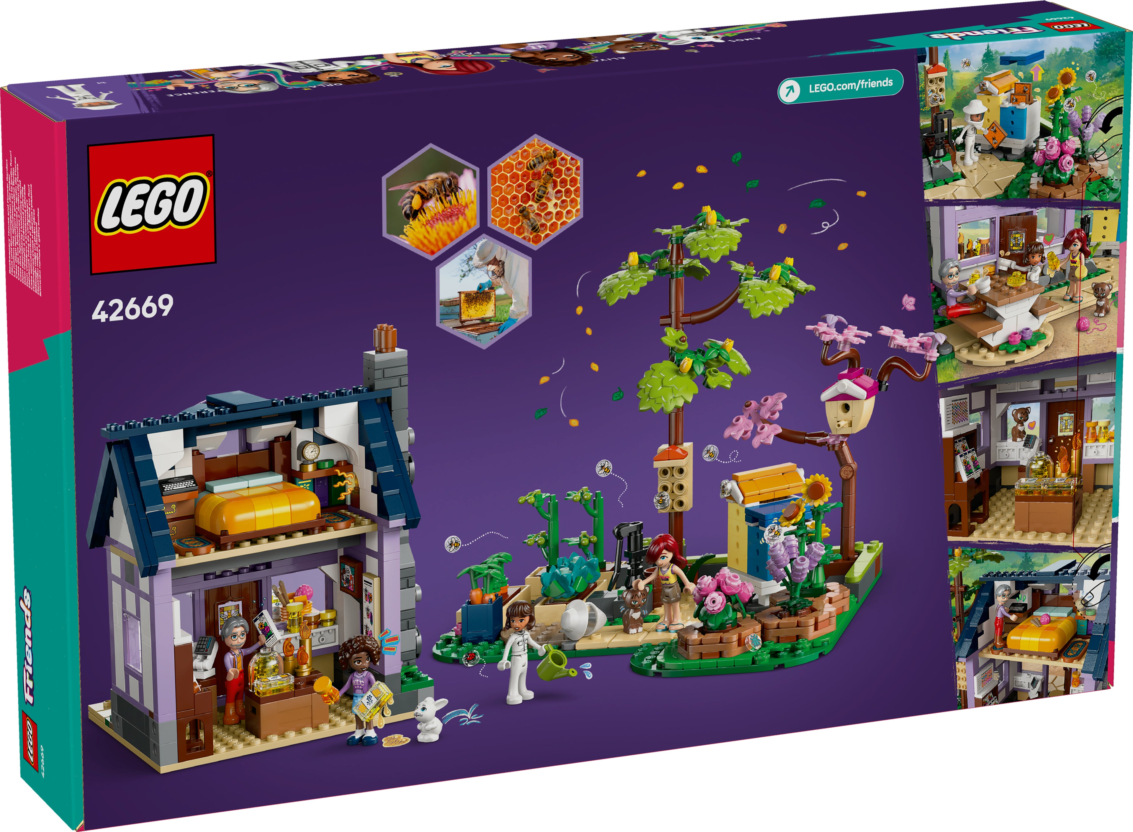 LEGO® 42669 Friends Haus und Blumengarten der Imker