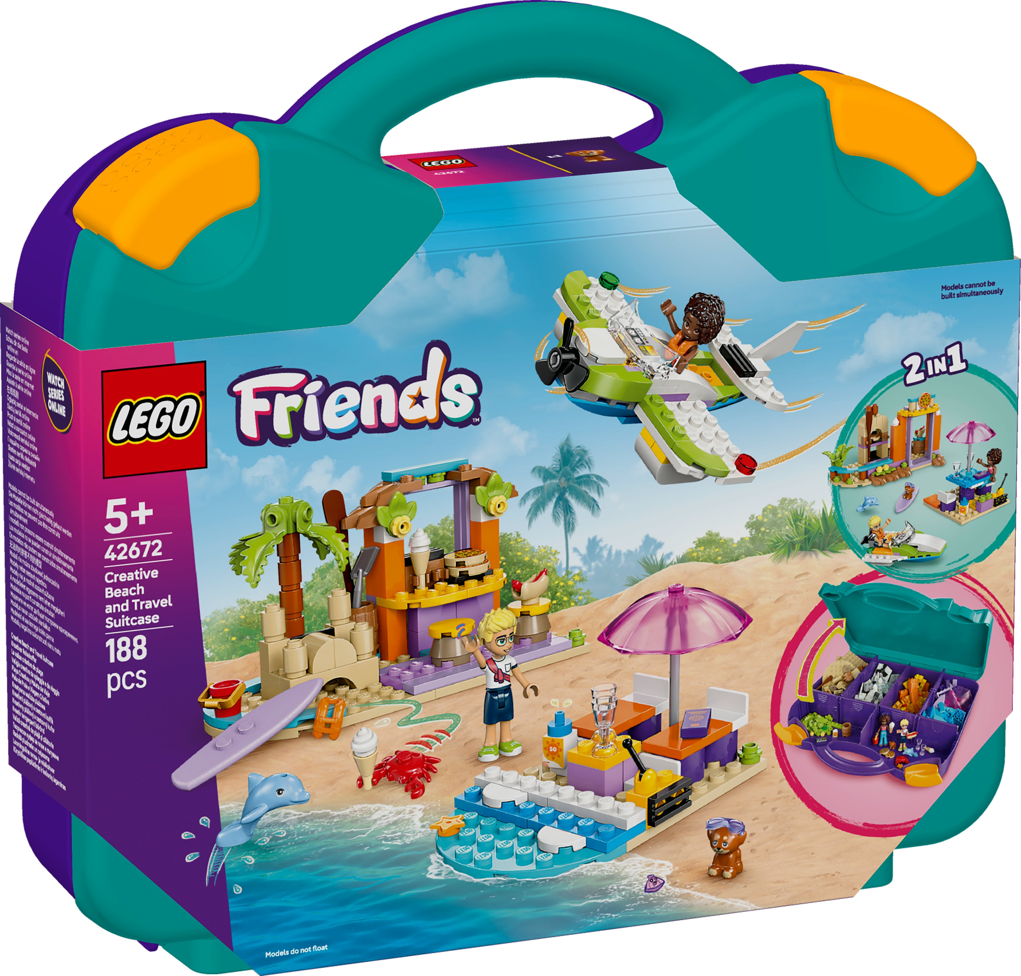 LEGO® 42672 Friends Kreativer Reisekoffer