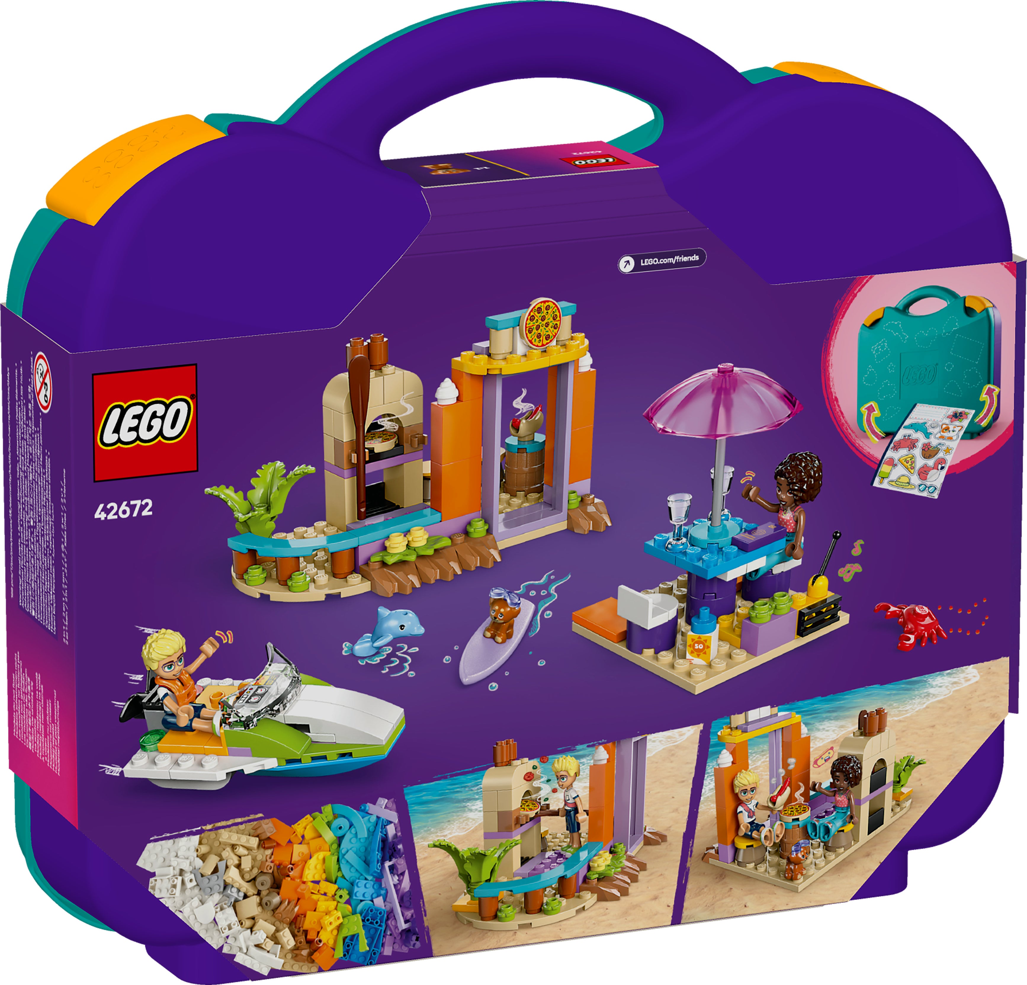LEGO® 42672 Friends Kreativer Reisekoffer